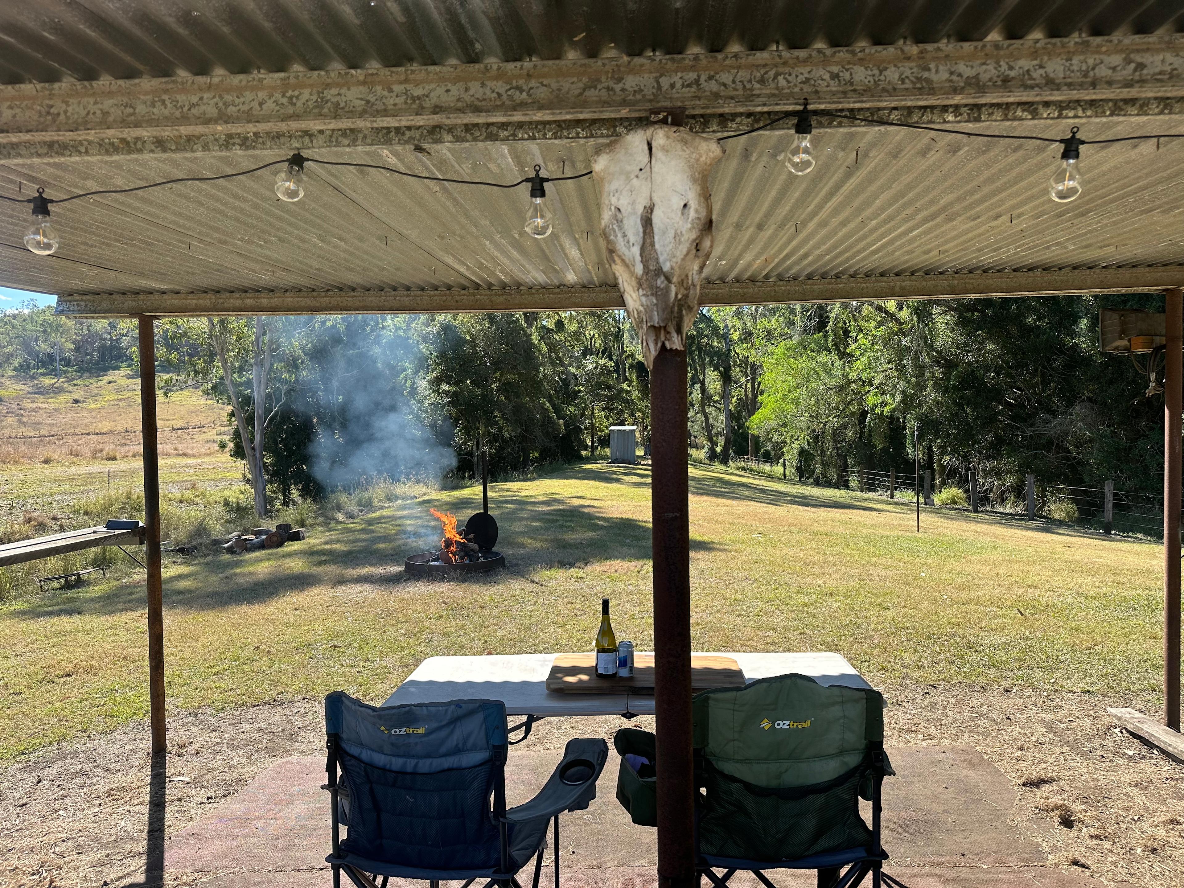 Camp Life By The Creek