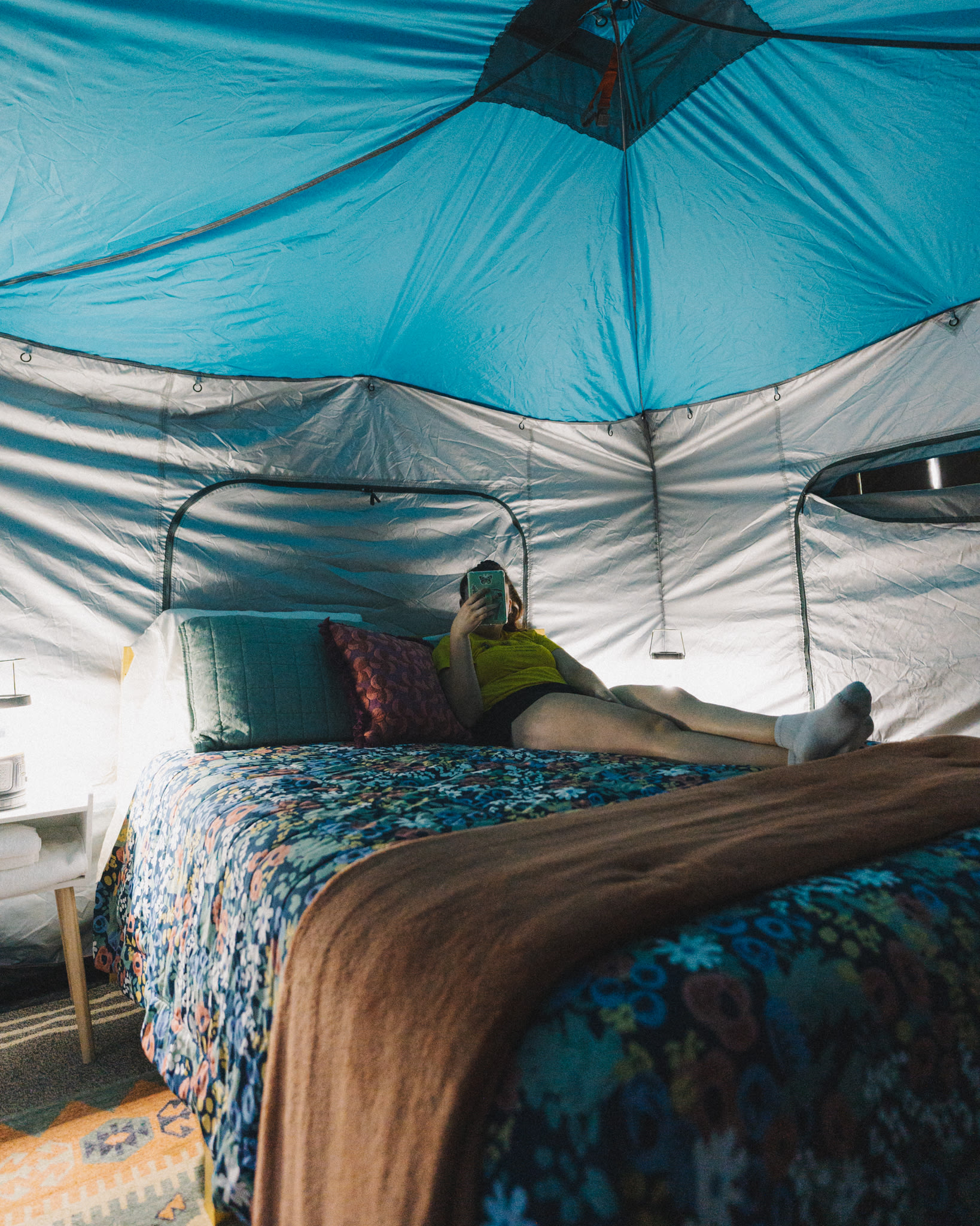 The Fox Den: Sleeping area 