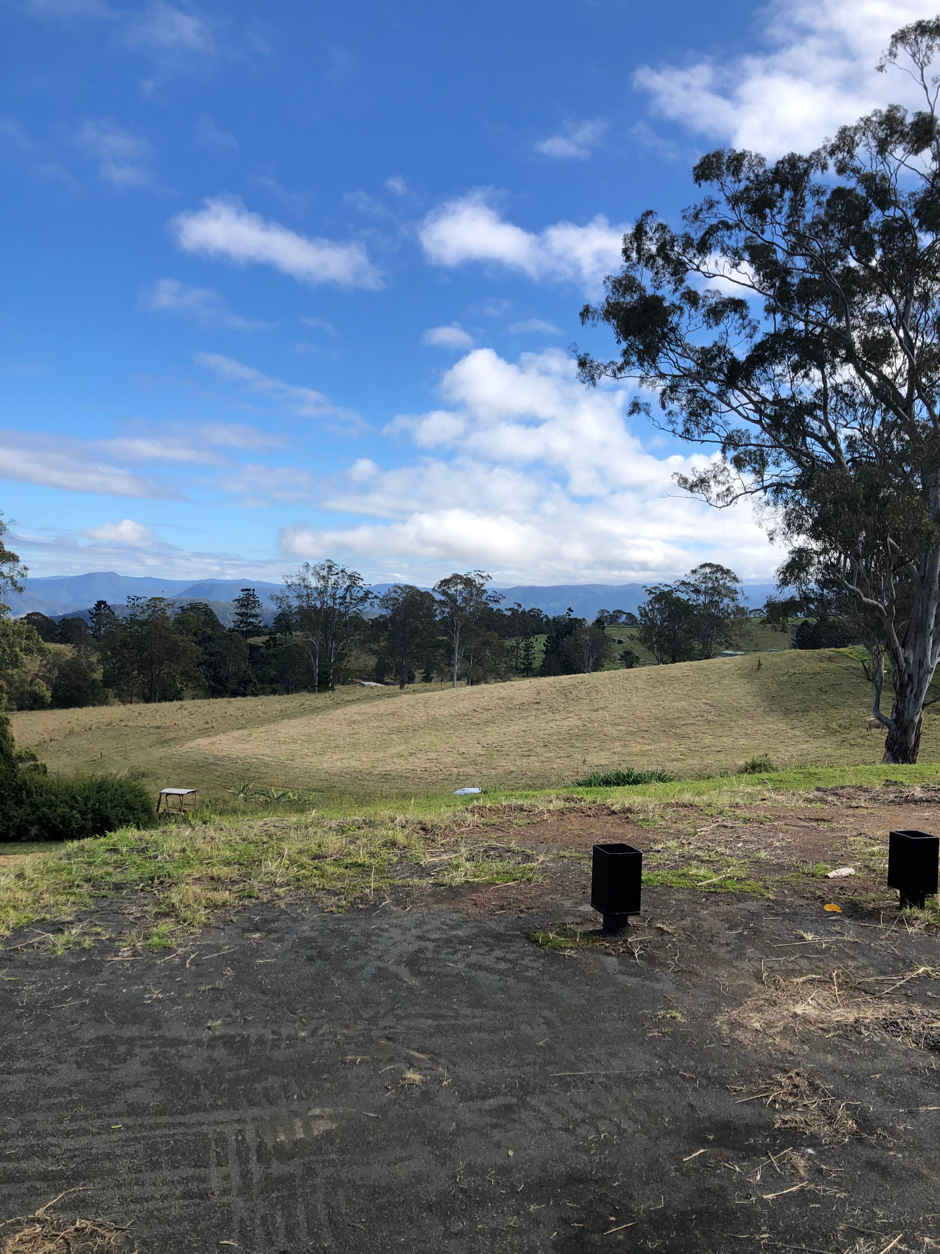 Caravan in the mountains