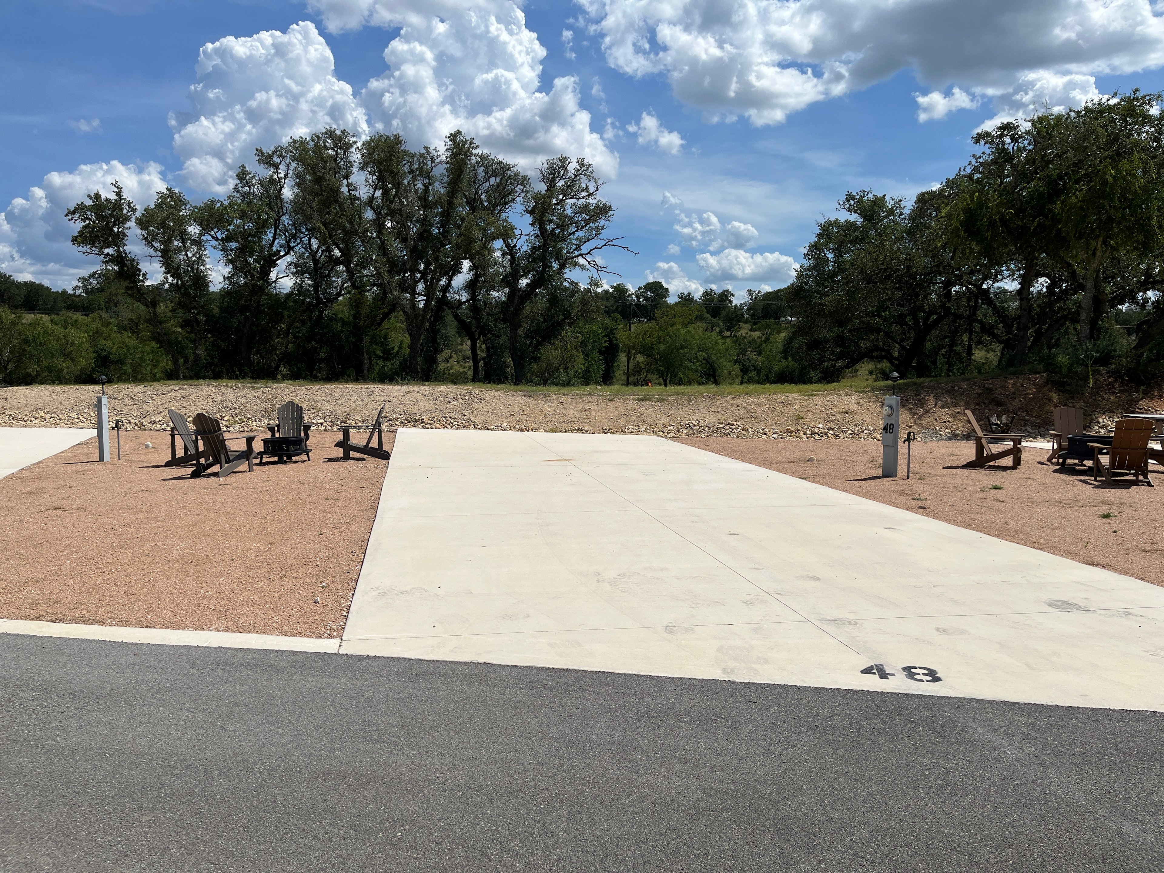 Full Hookup RV Pad - Bandera TX