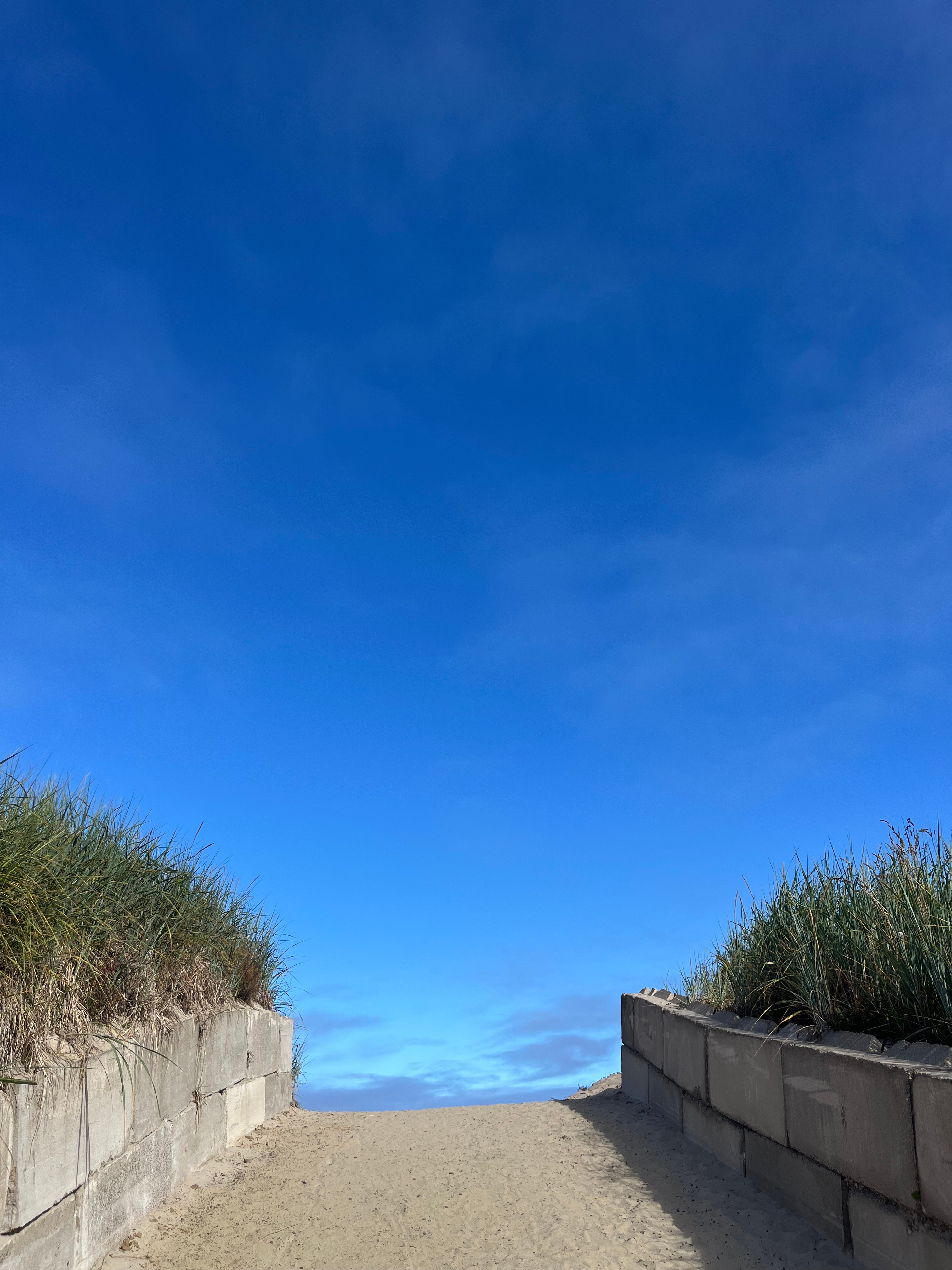 One of the many beach entries near the site! 