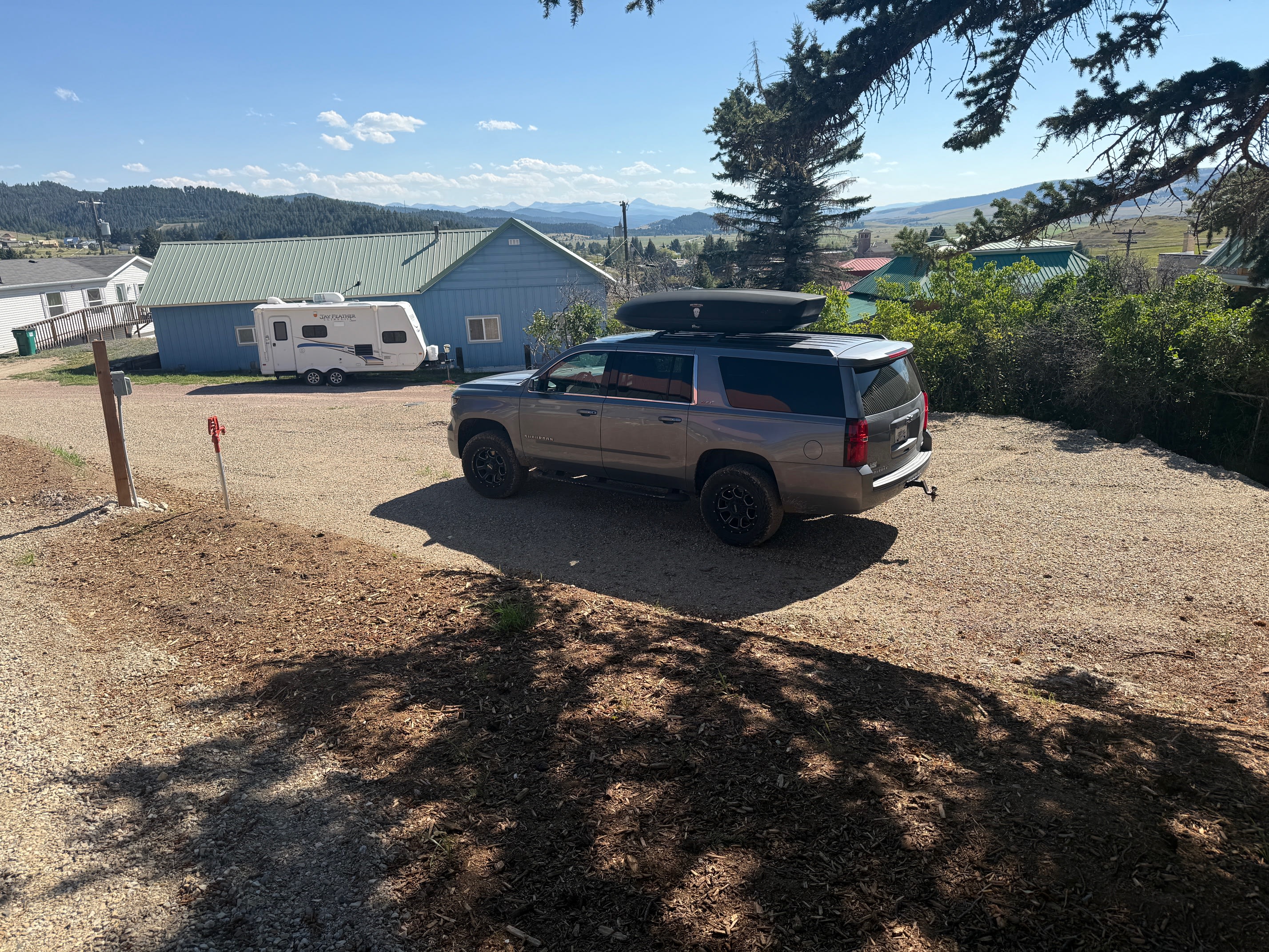 Philipsburg RV Site with Mt Views