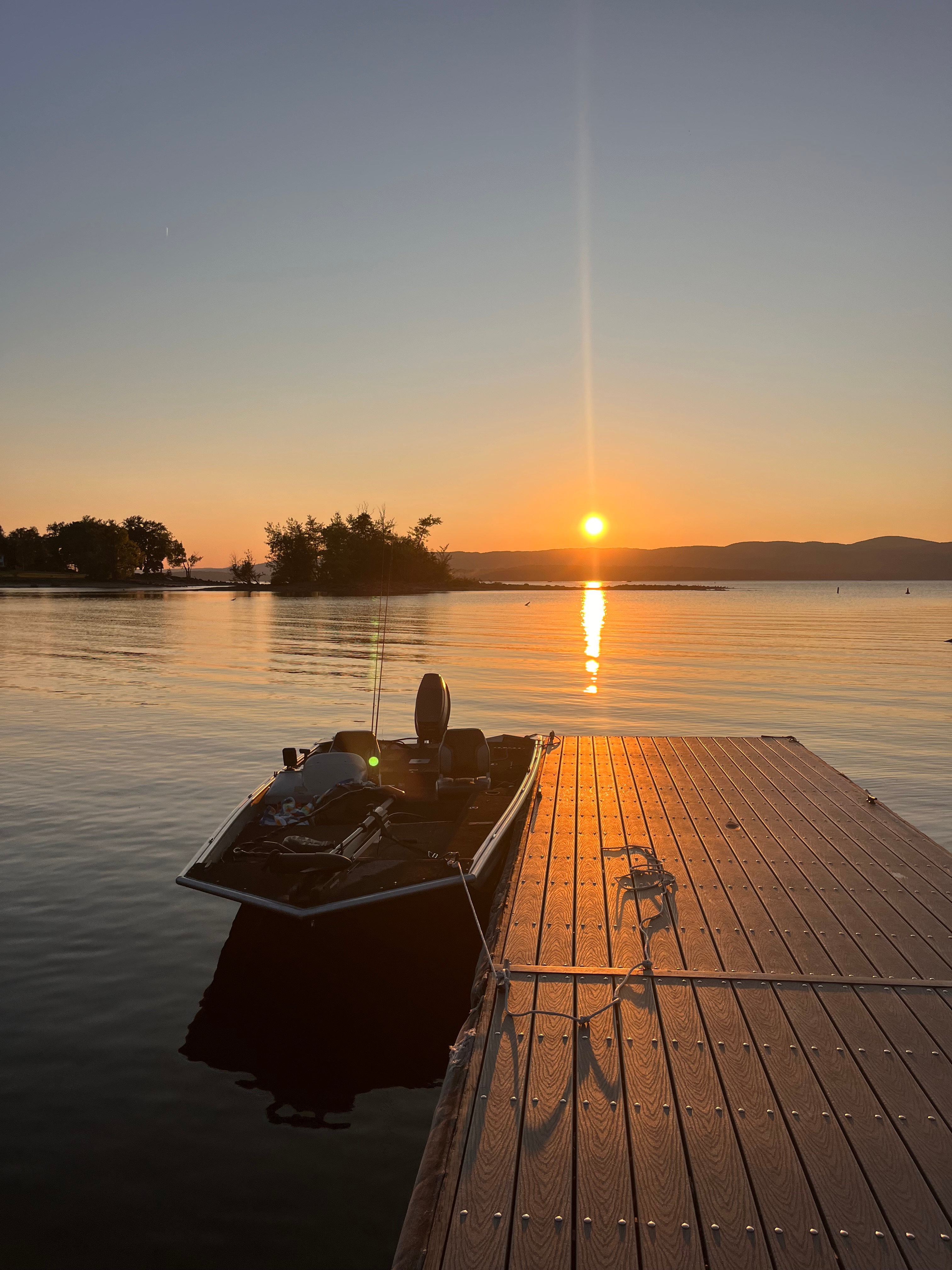 Fish house campsites