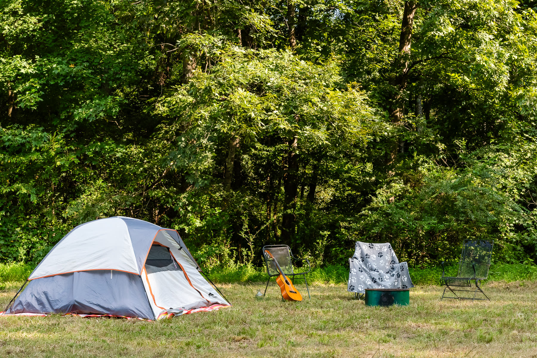 Our camp site