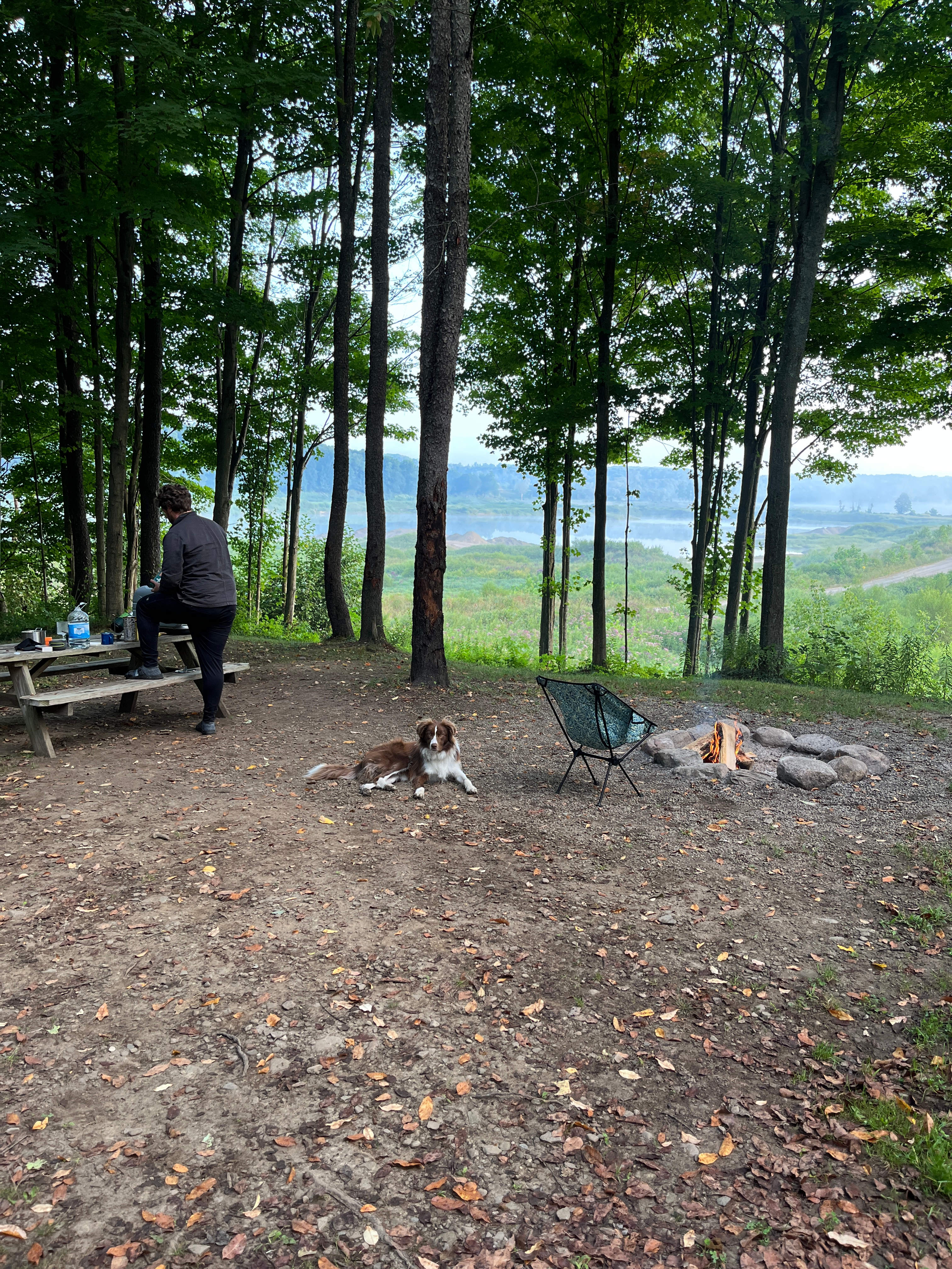 Secluded Overlook Solo Campsite