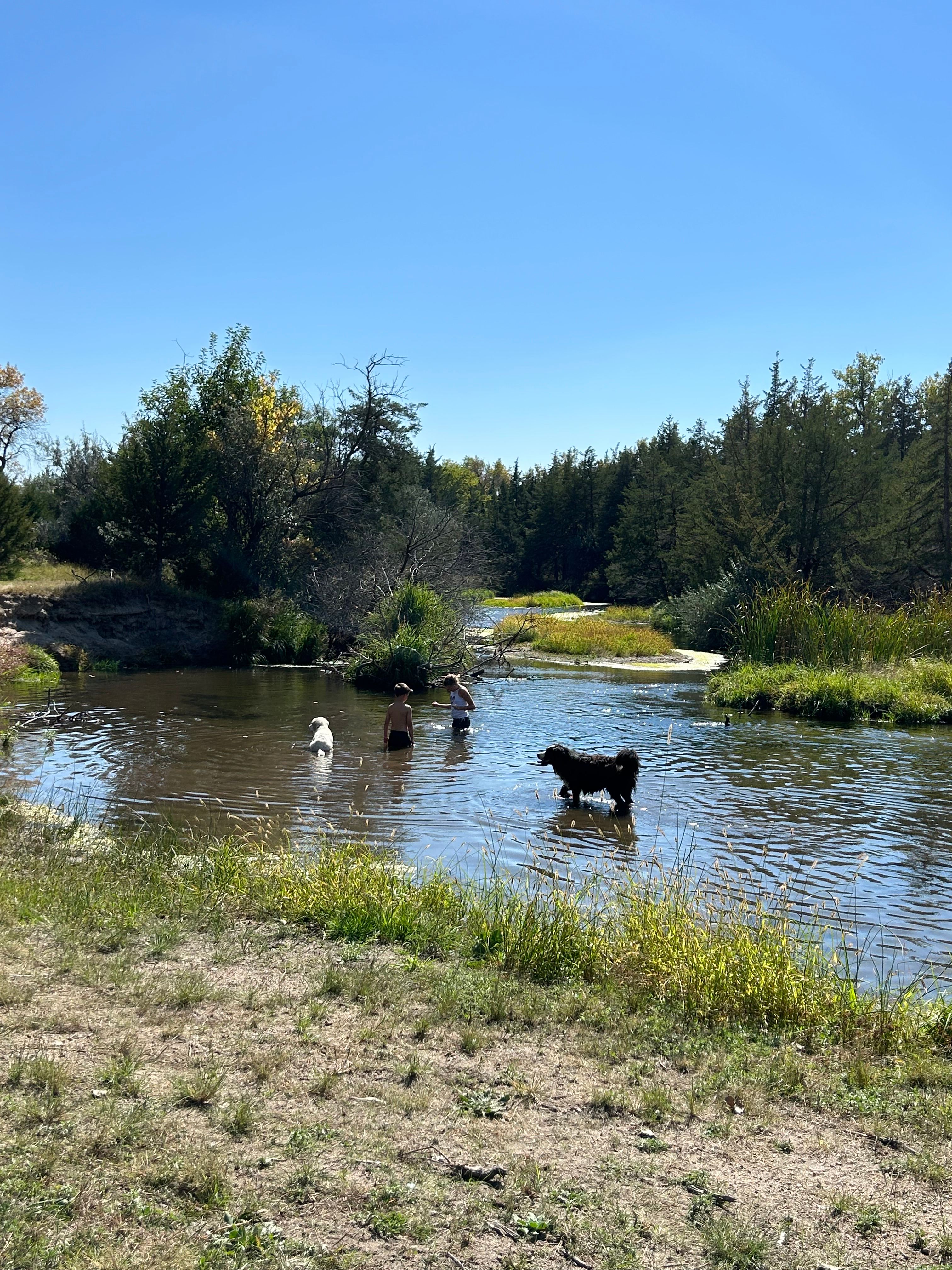 River Camping Near I-80