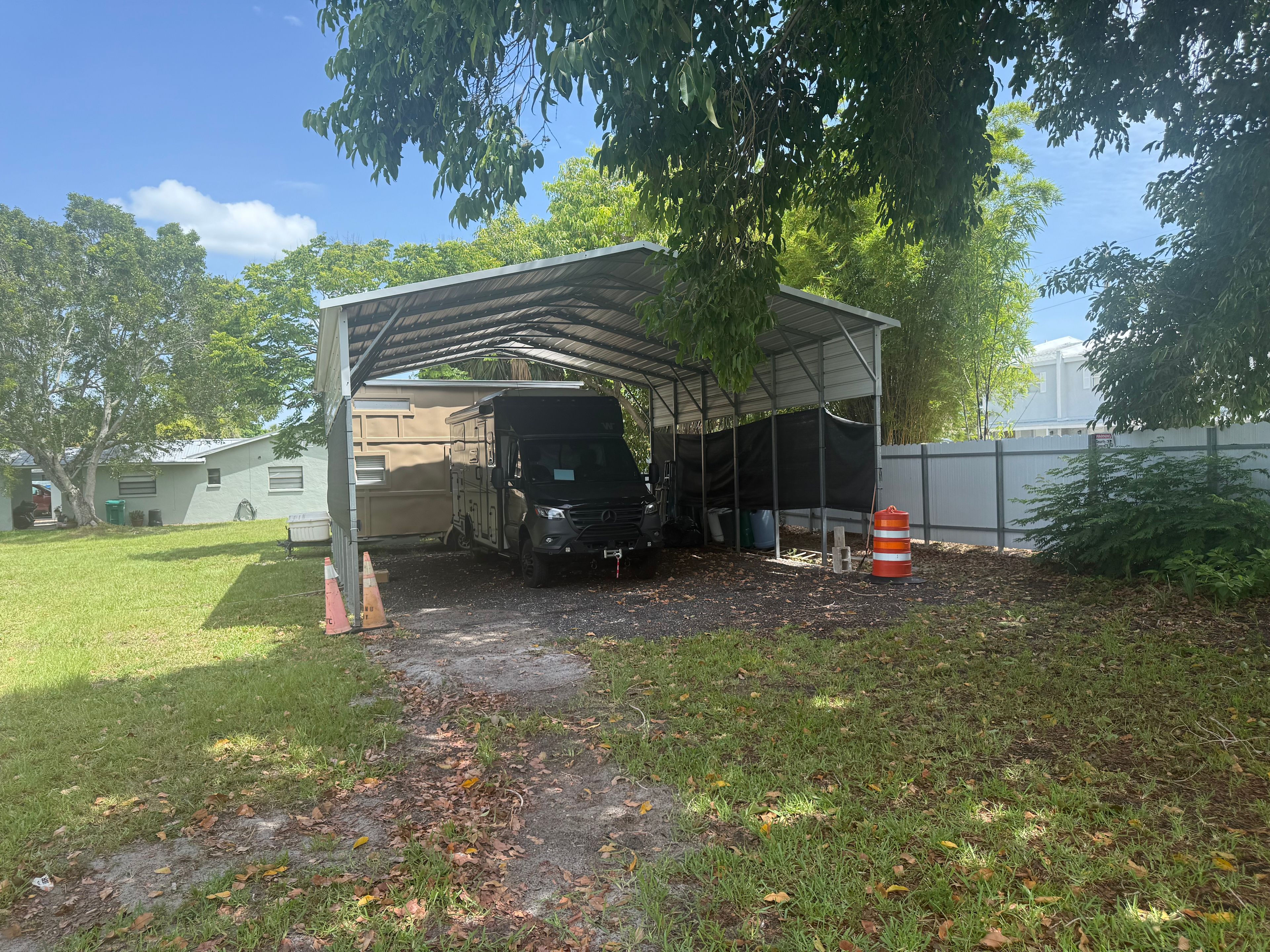 Melbourne Camp Carport