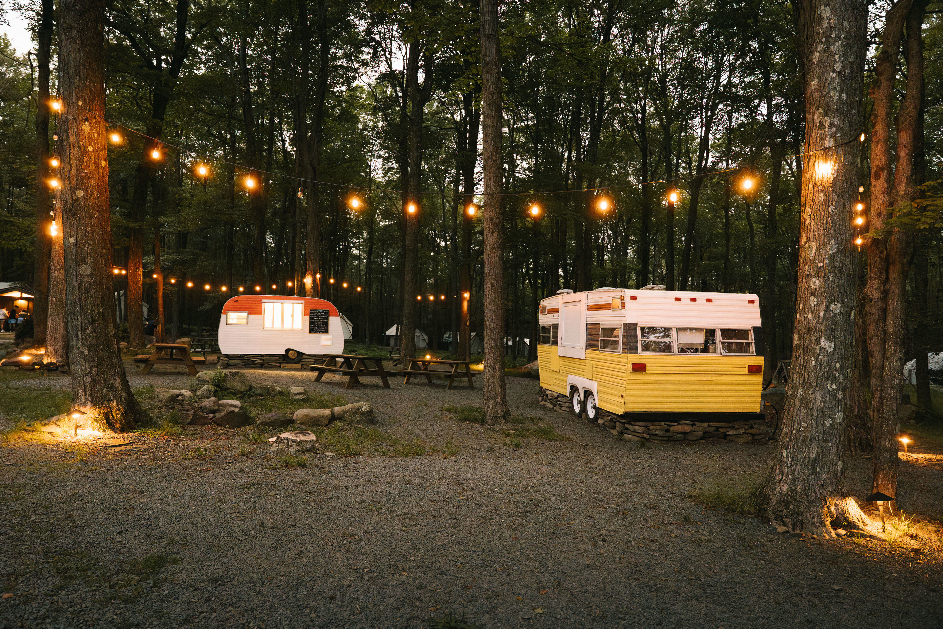 Modern Pocono Mountain Glamping