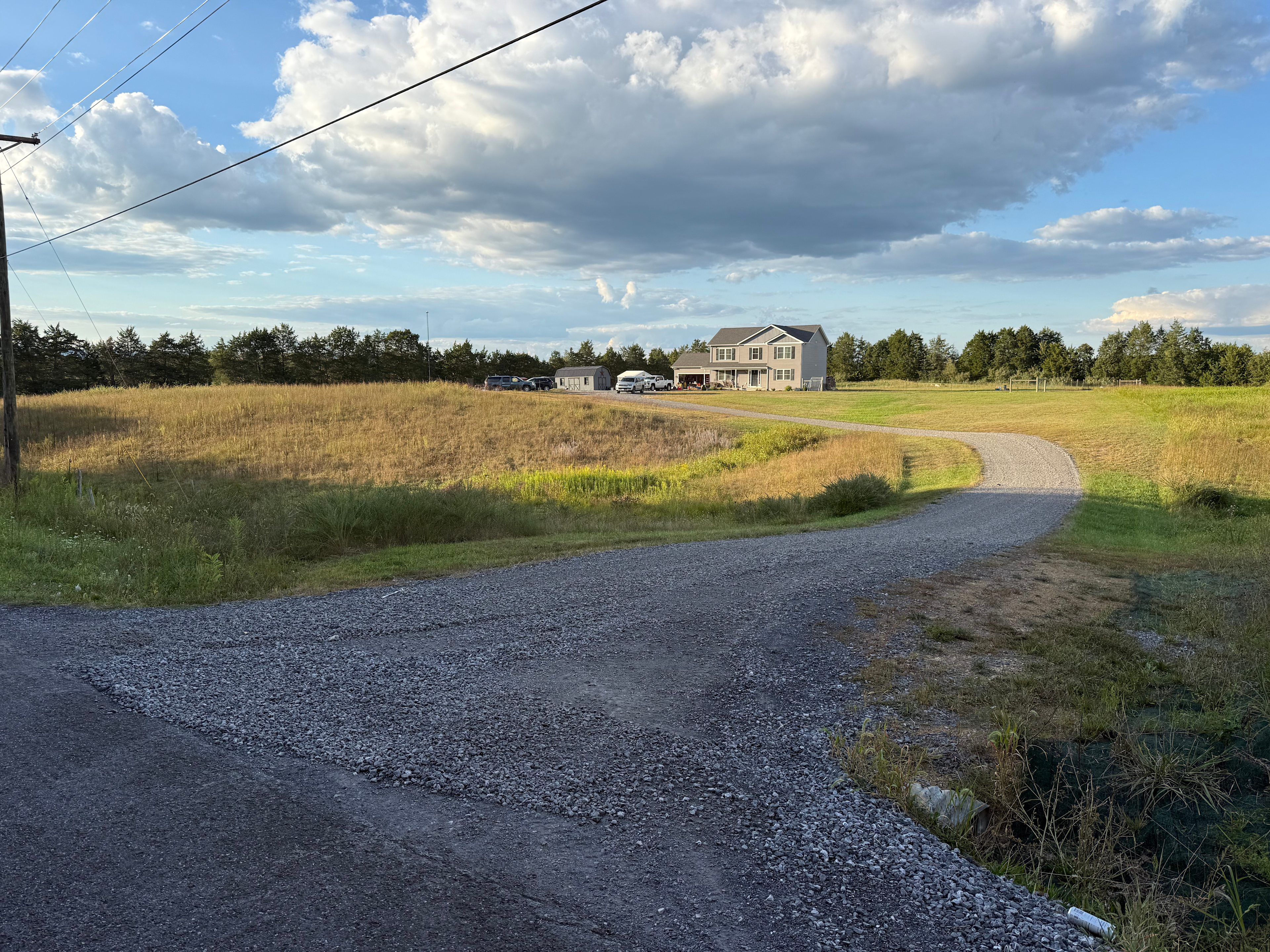 The entrance to our home stead 