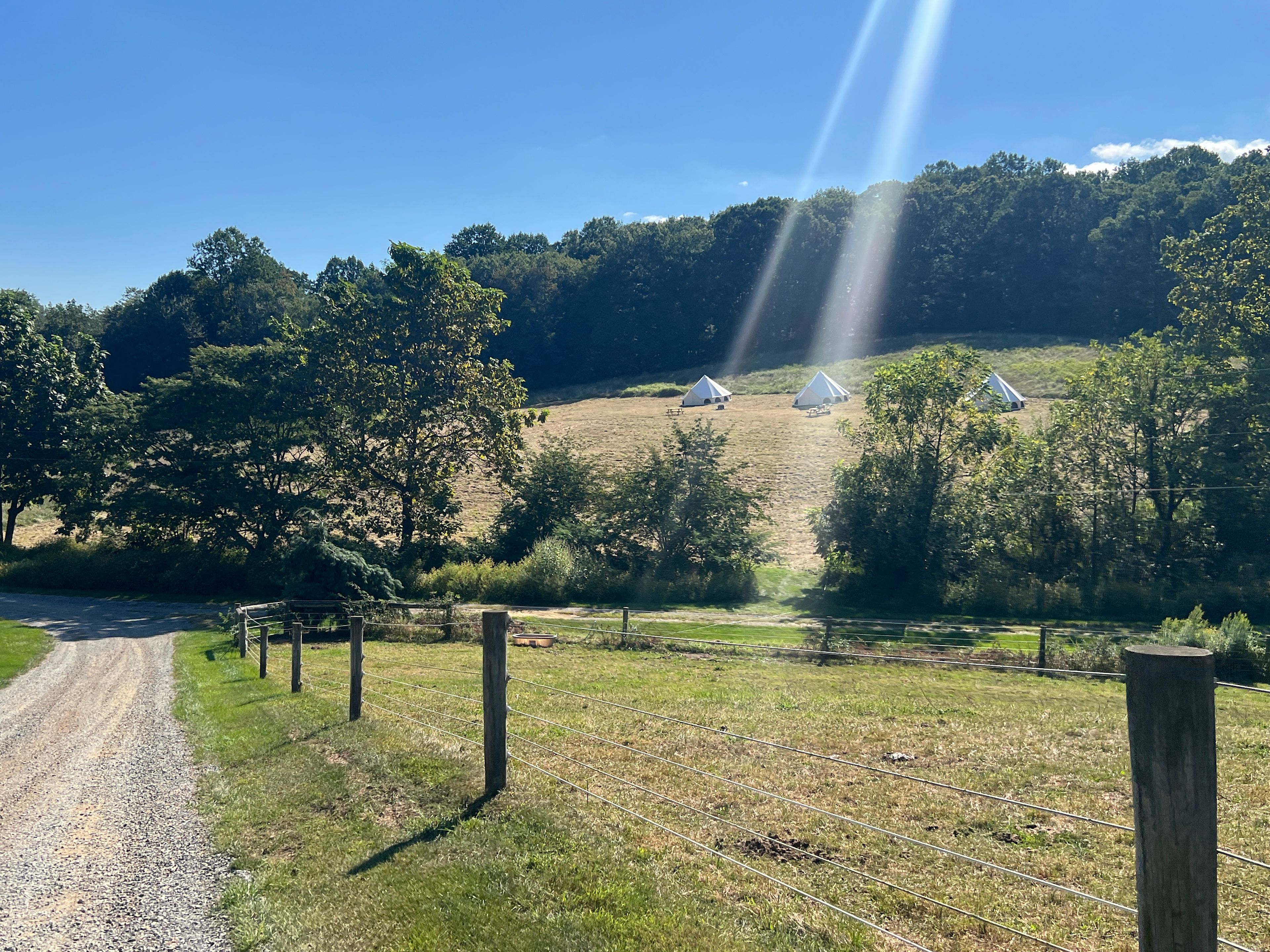 Fredericksburg PA Farm Glamping