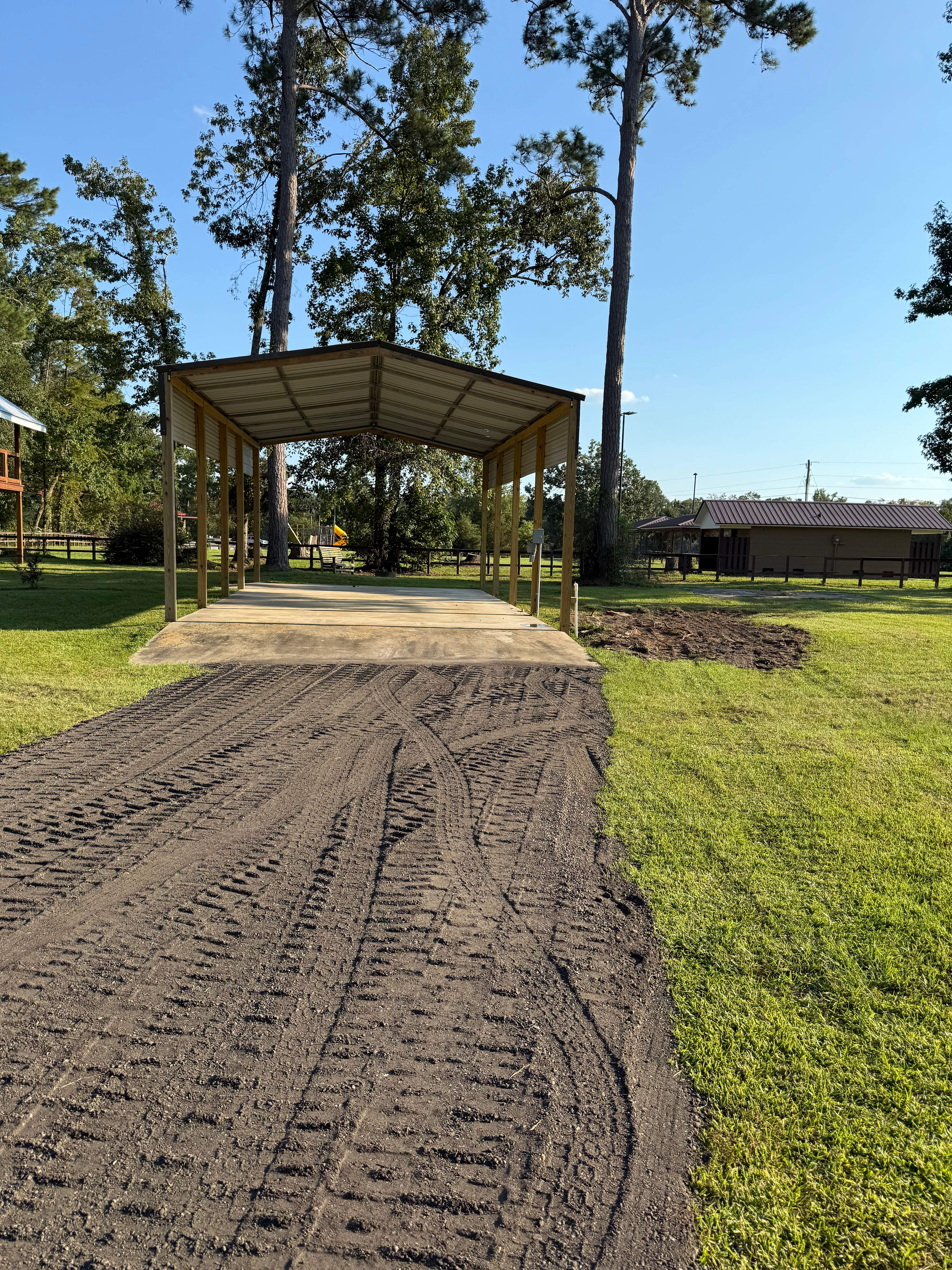 Riverview RV site by Altamaha River