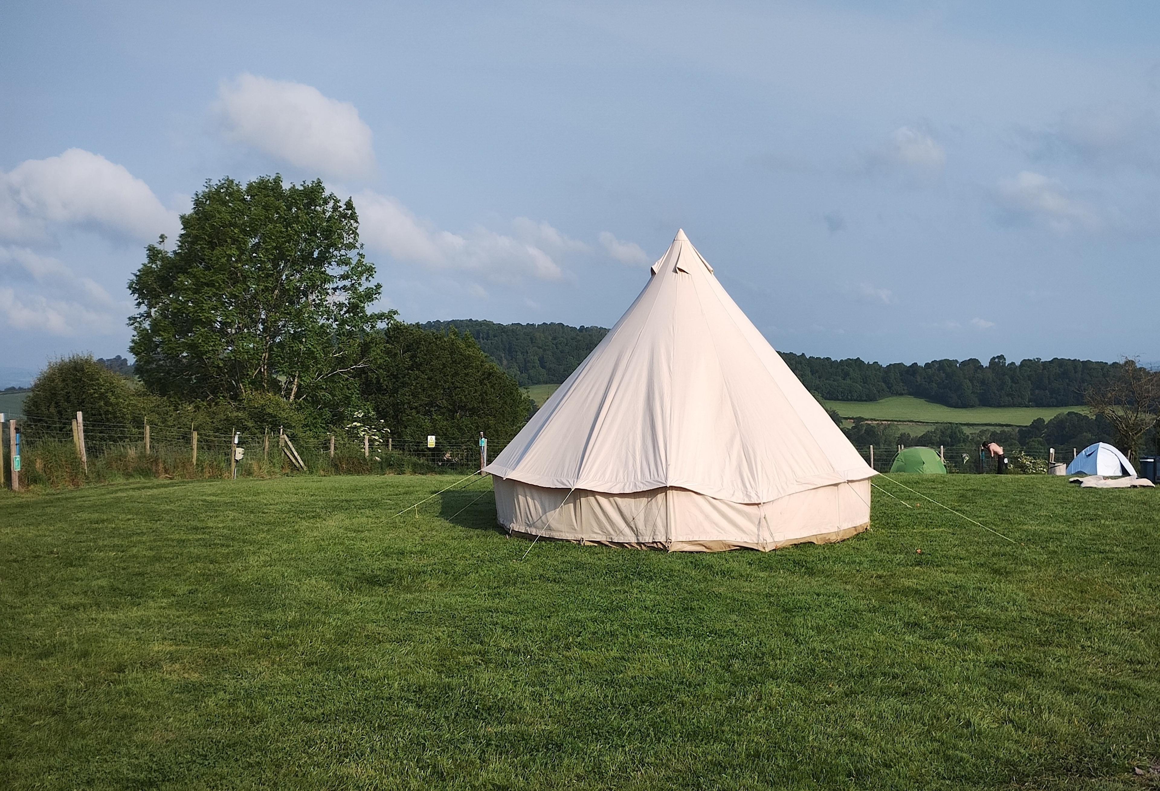 Spring Field Dark Skies Eco Camp