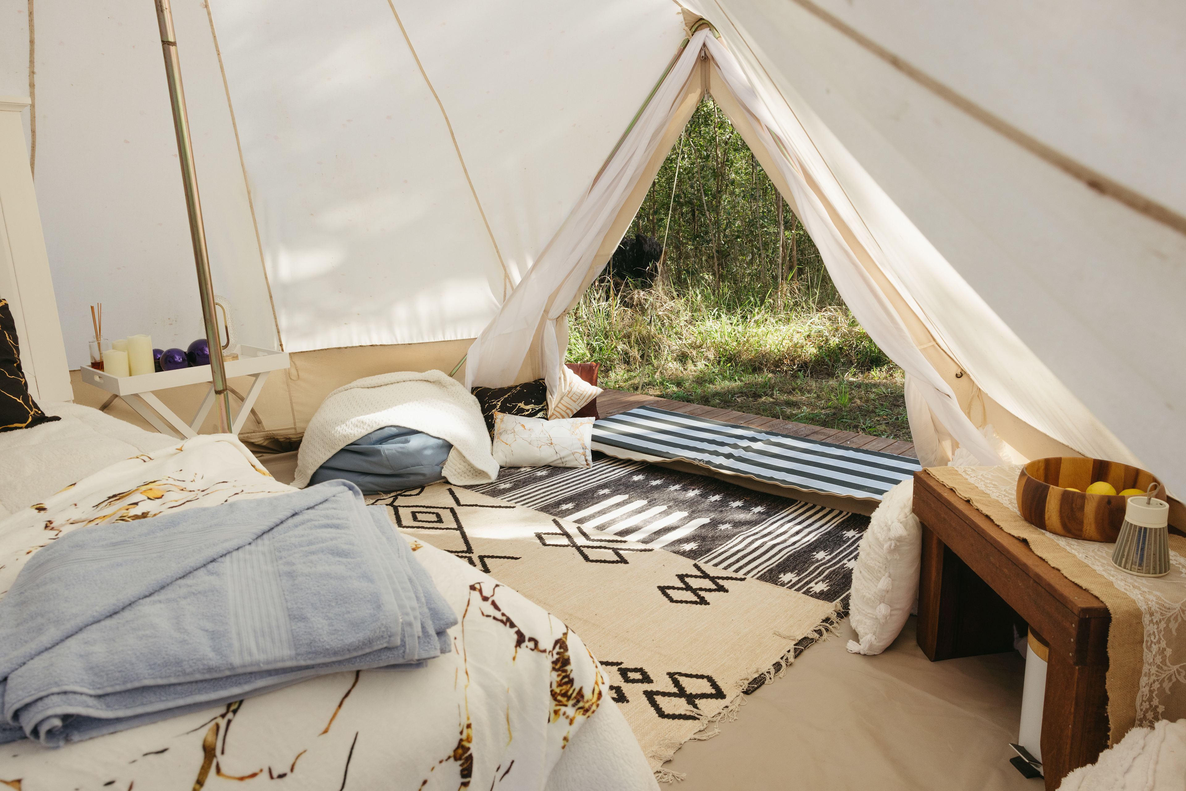 Large Forest Glamping Site