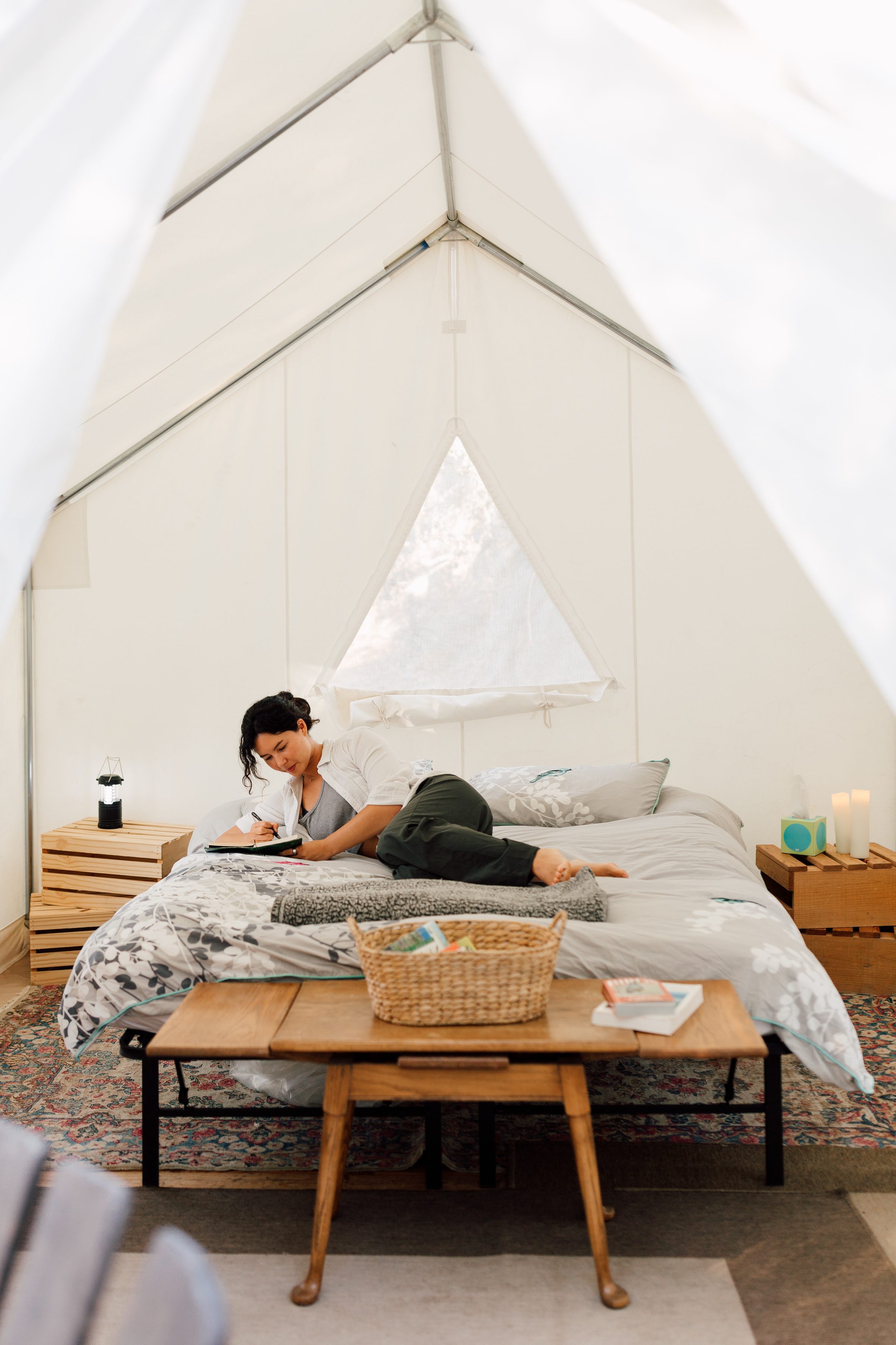 Truly a perfect spot to journal. No mosquitos either!