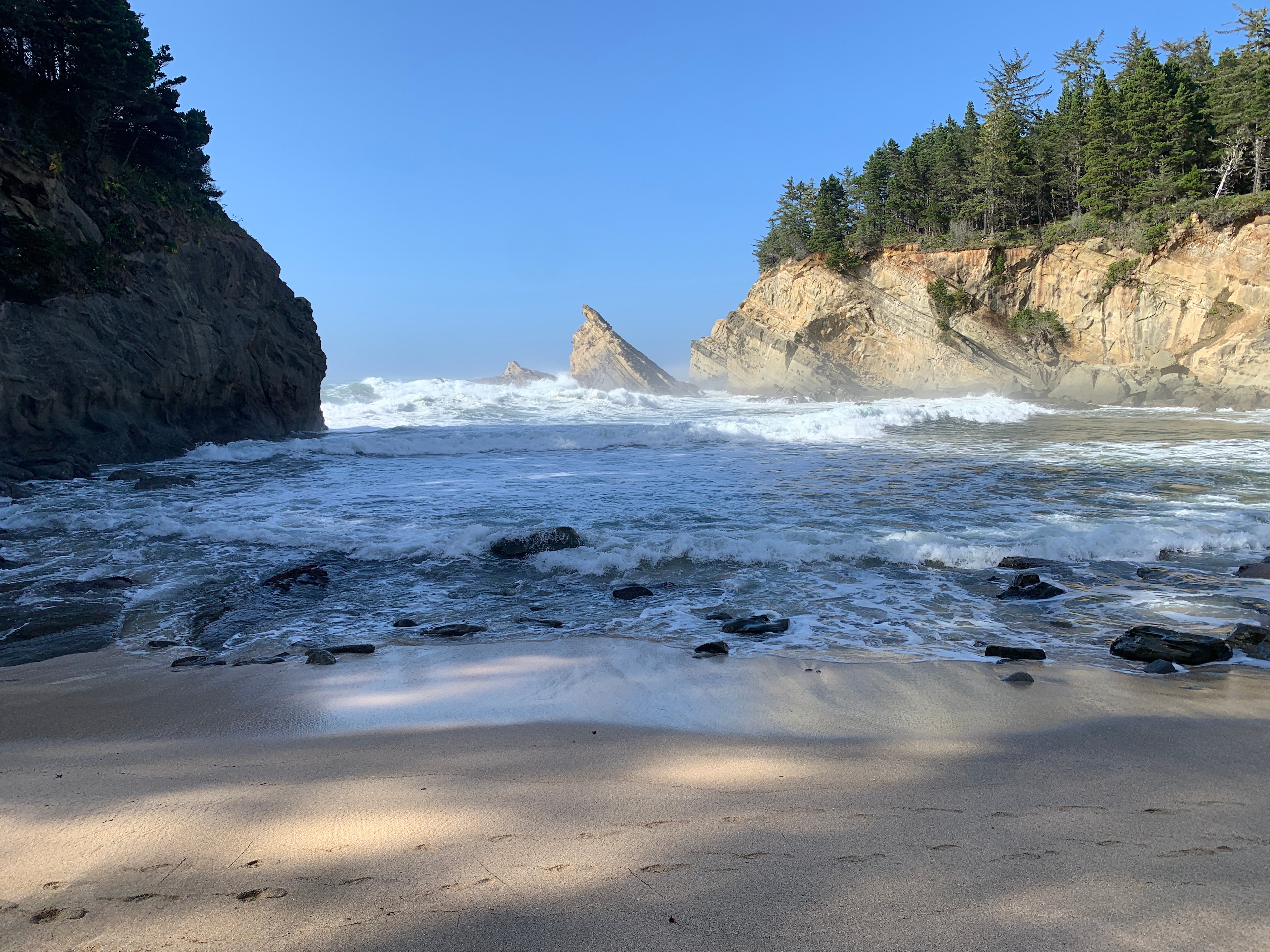 Strawberry Island private beach