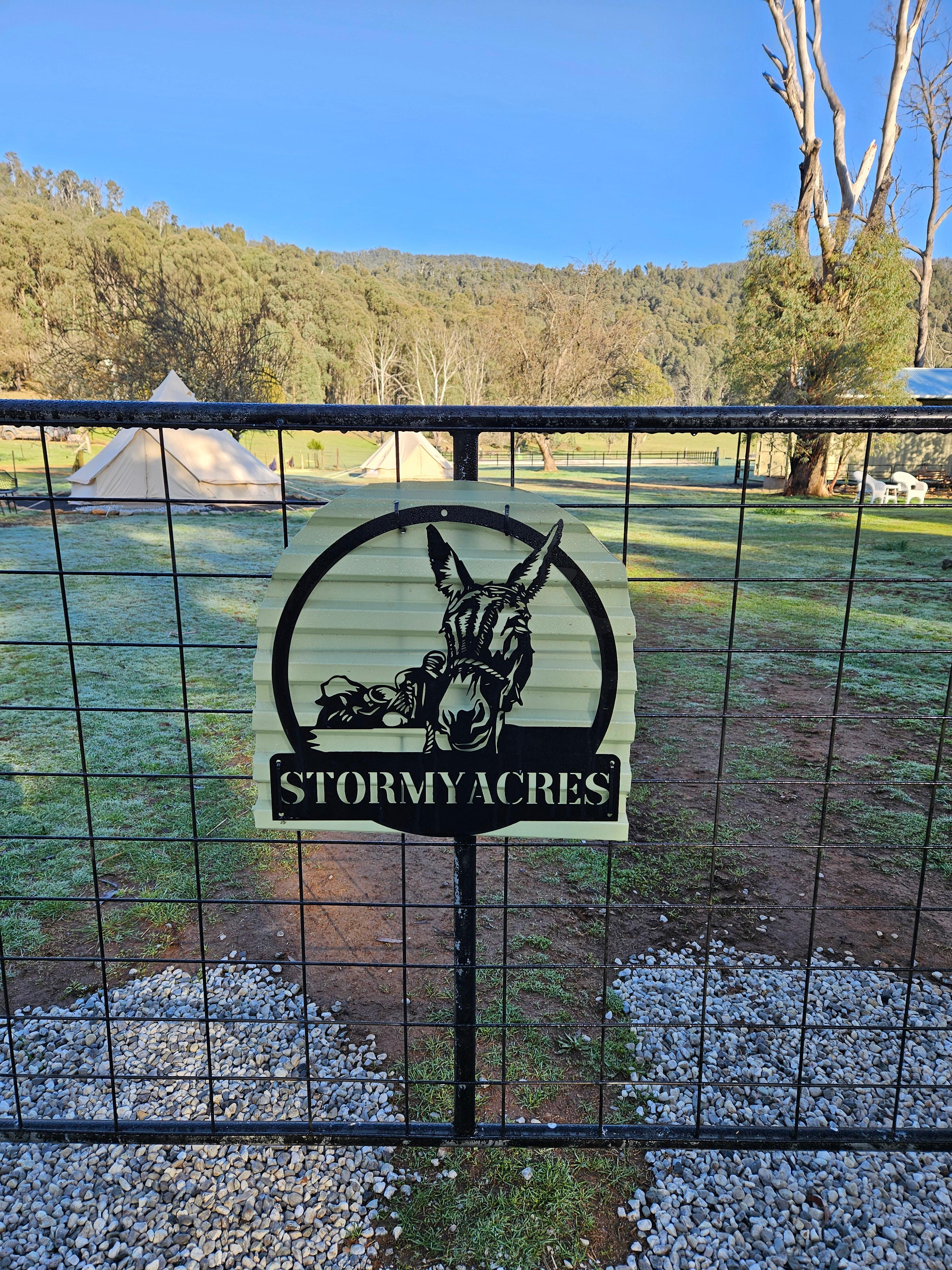 Stormyacres glamping experience