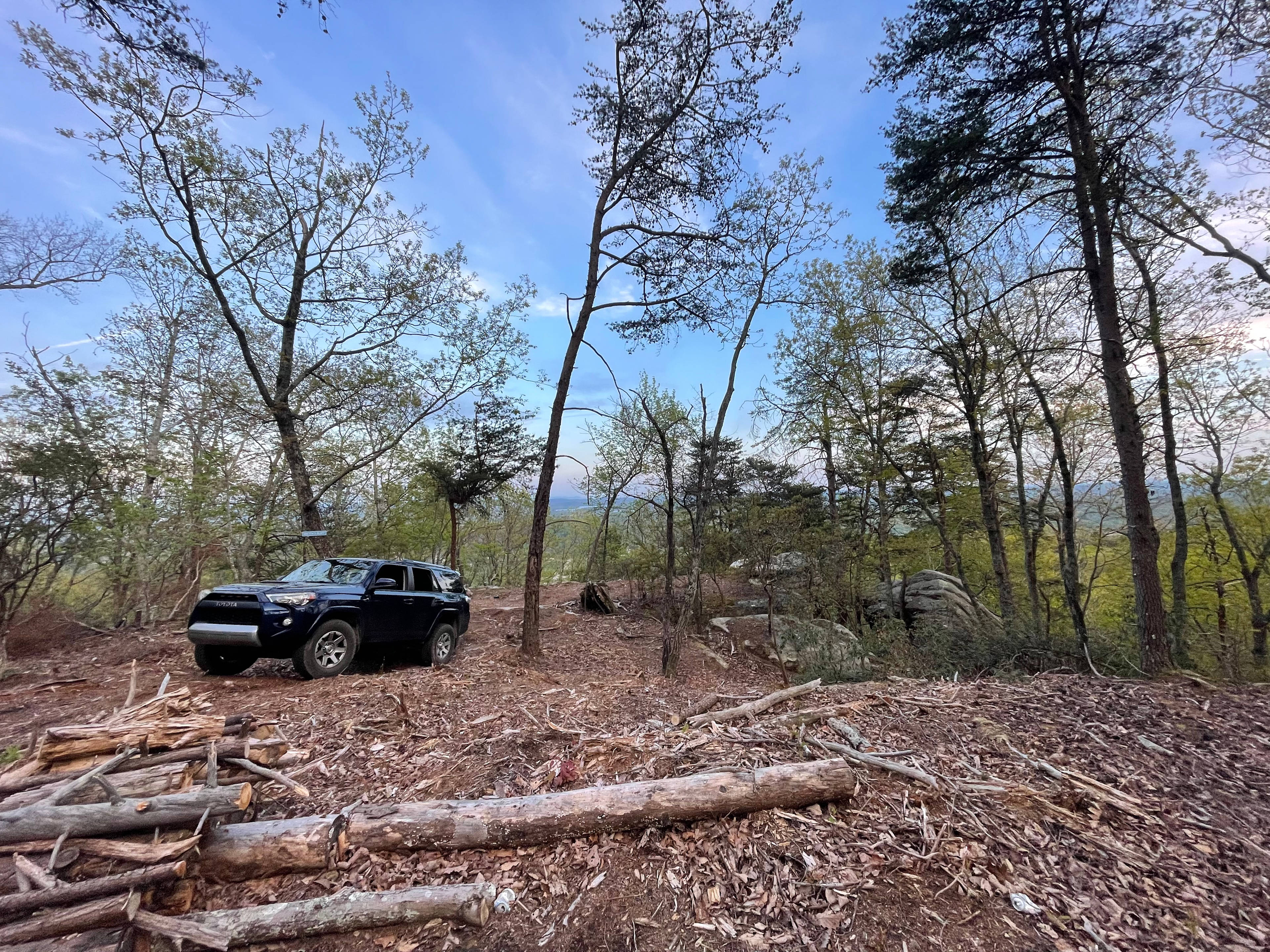 Creekside Bluff Primitive Camping