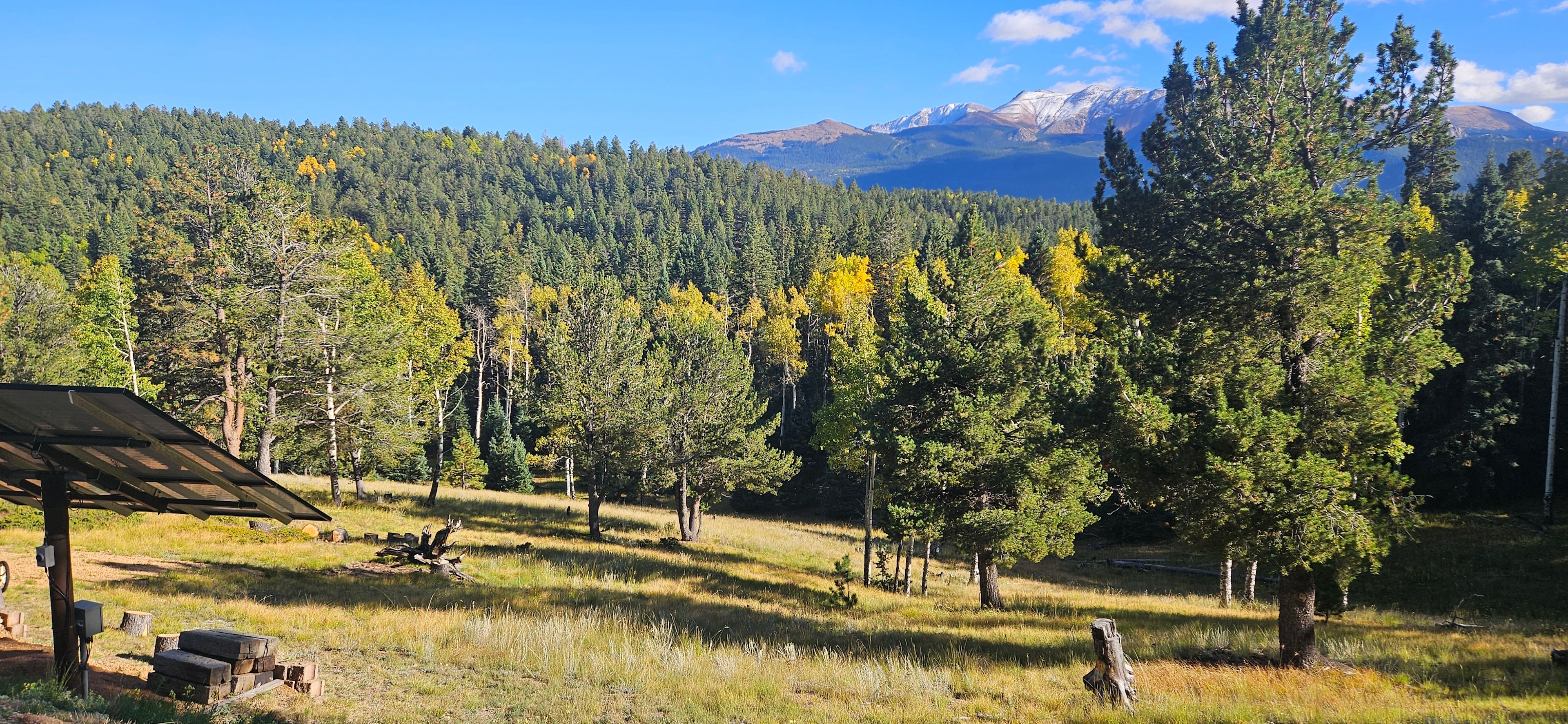 Crystola Creek under Pikes Peak