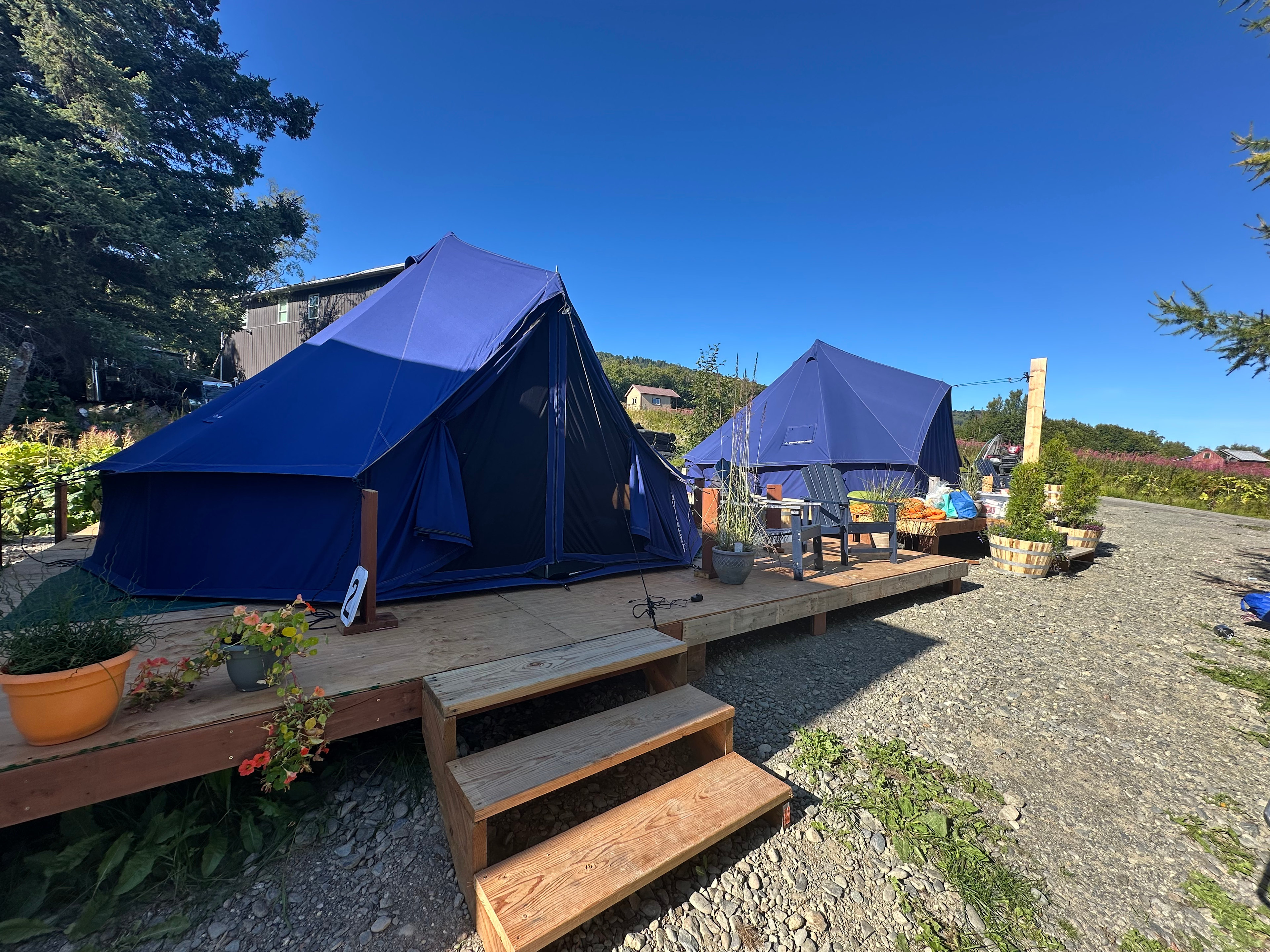 Alaska Glacier/Seaview Glamping