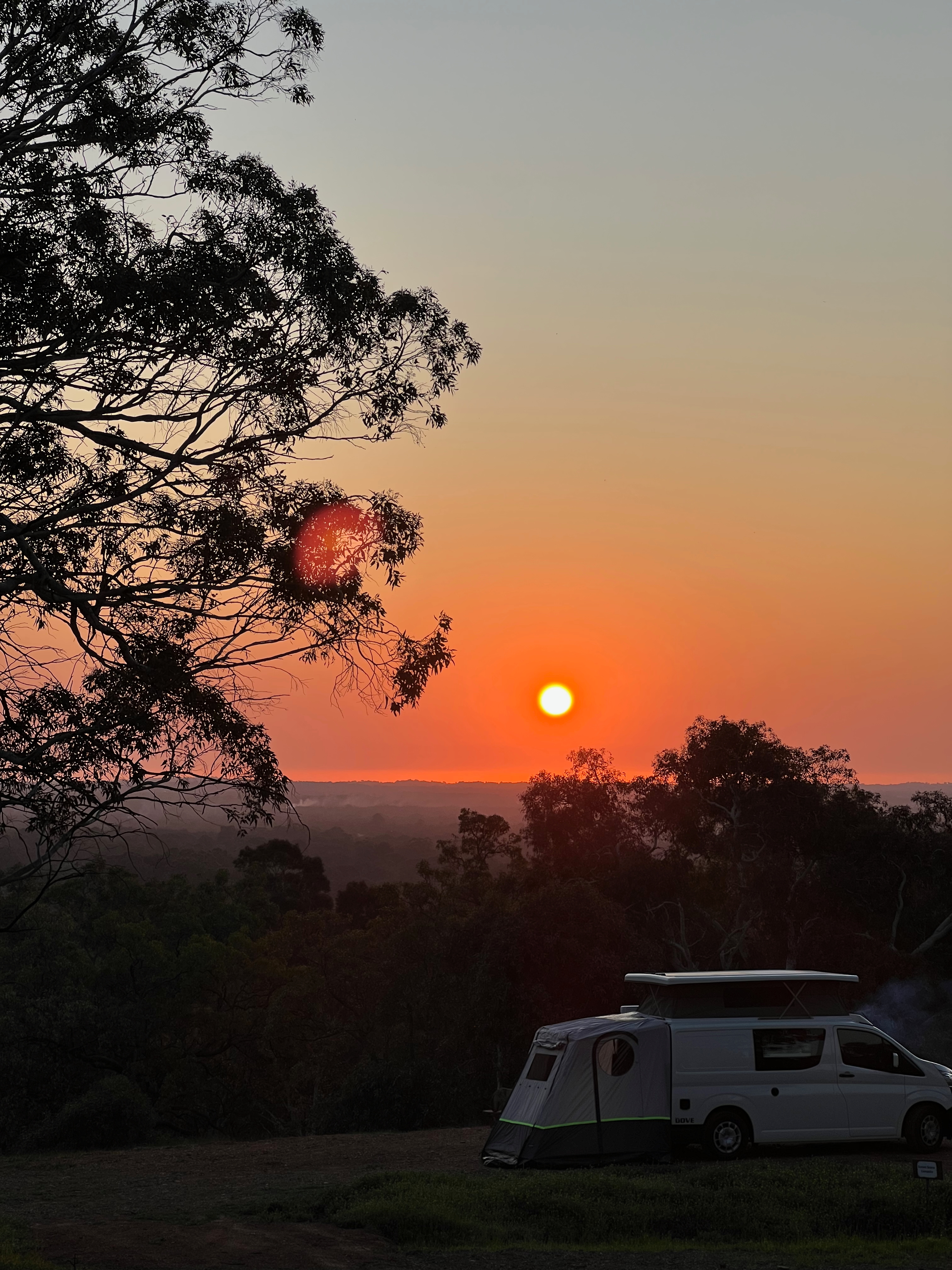 View from front of site 2