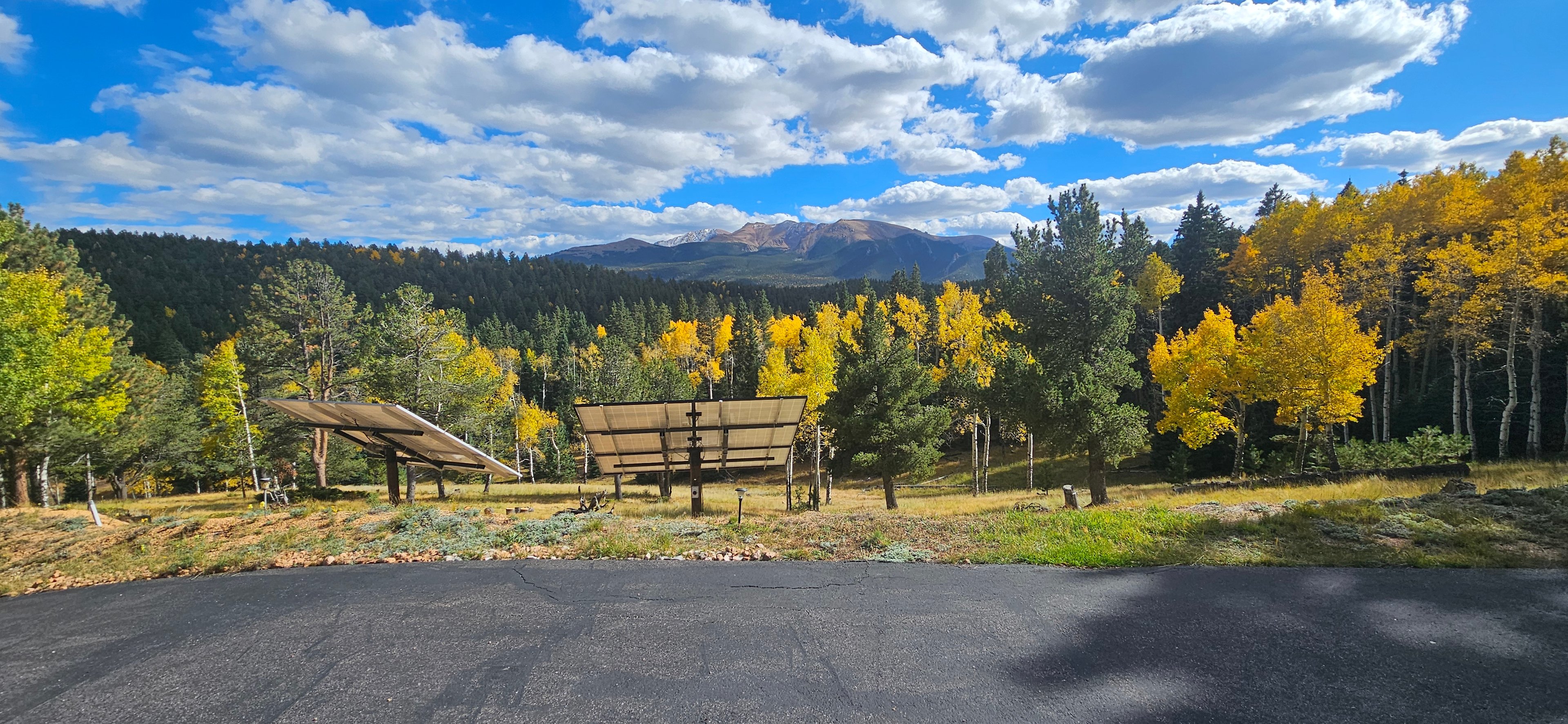 Crystola Creek under Pikes Peak