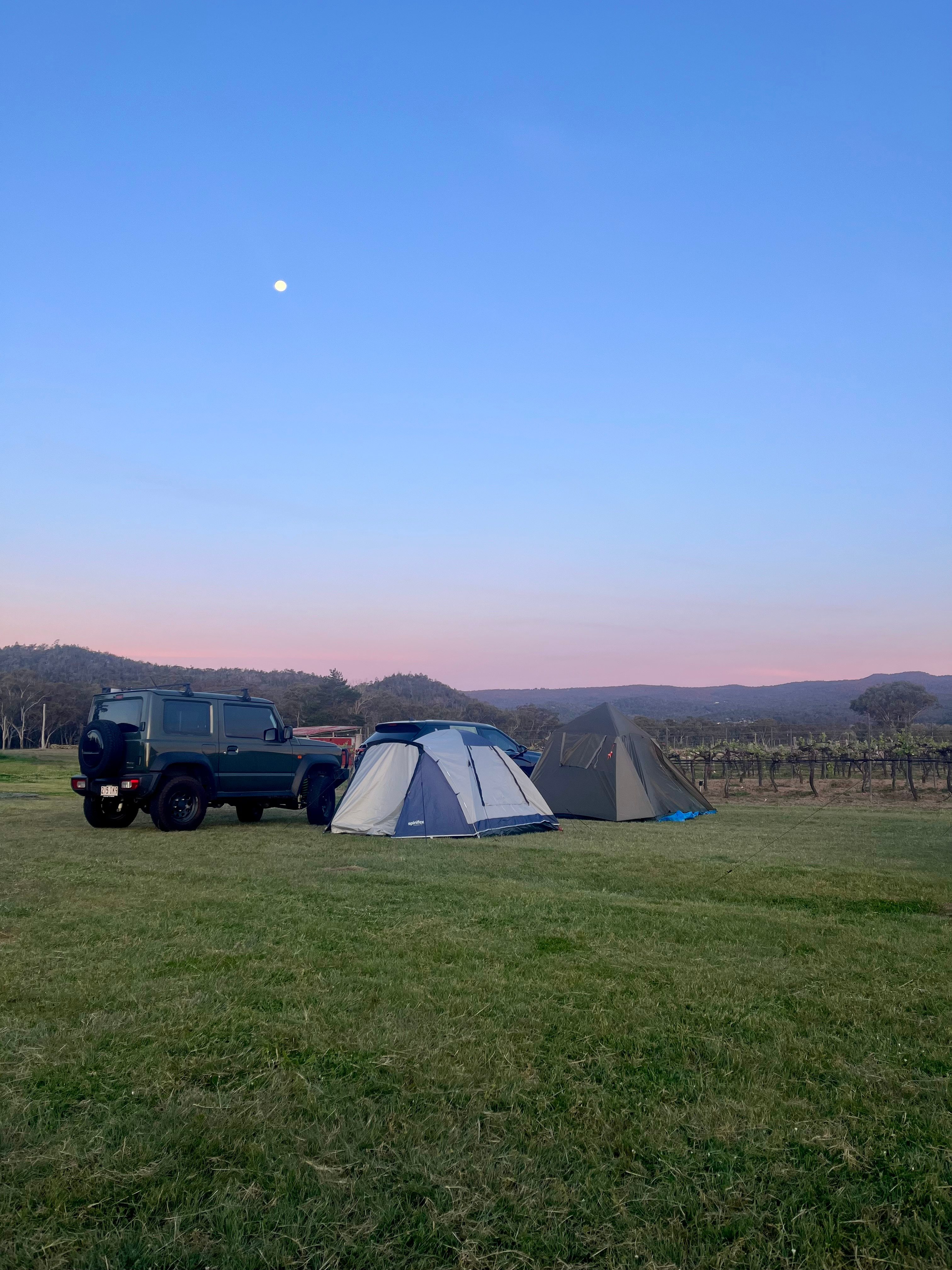 Mountview Wines Camping and Cabins