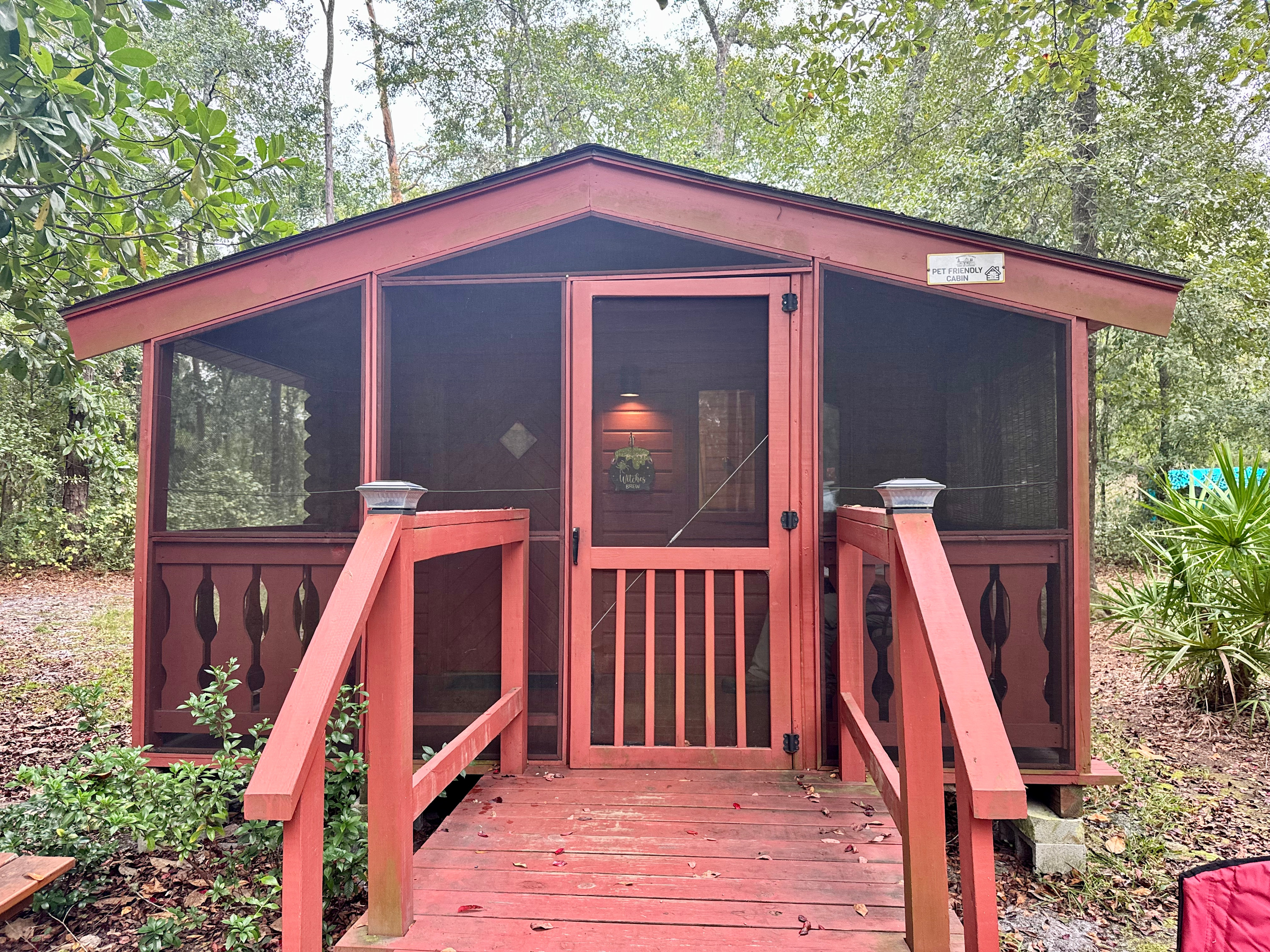 Cabin I stayed in