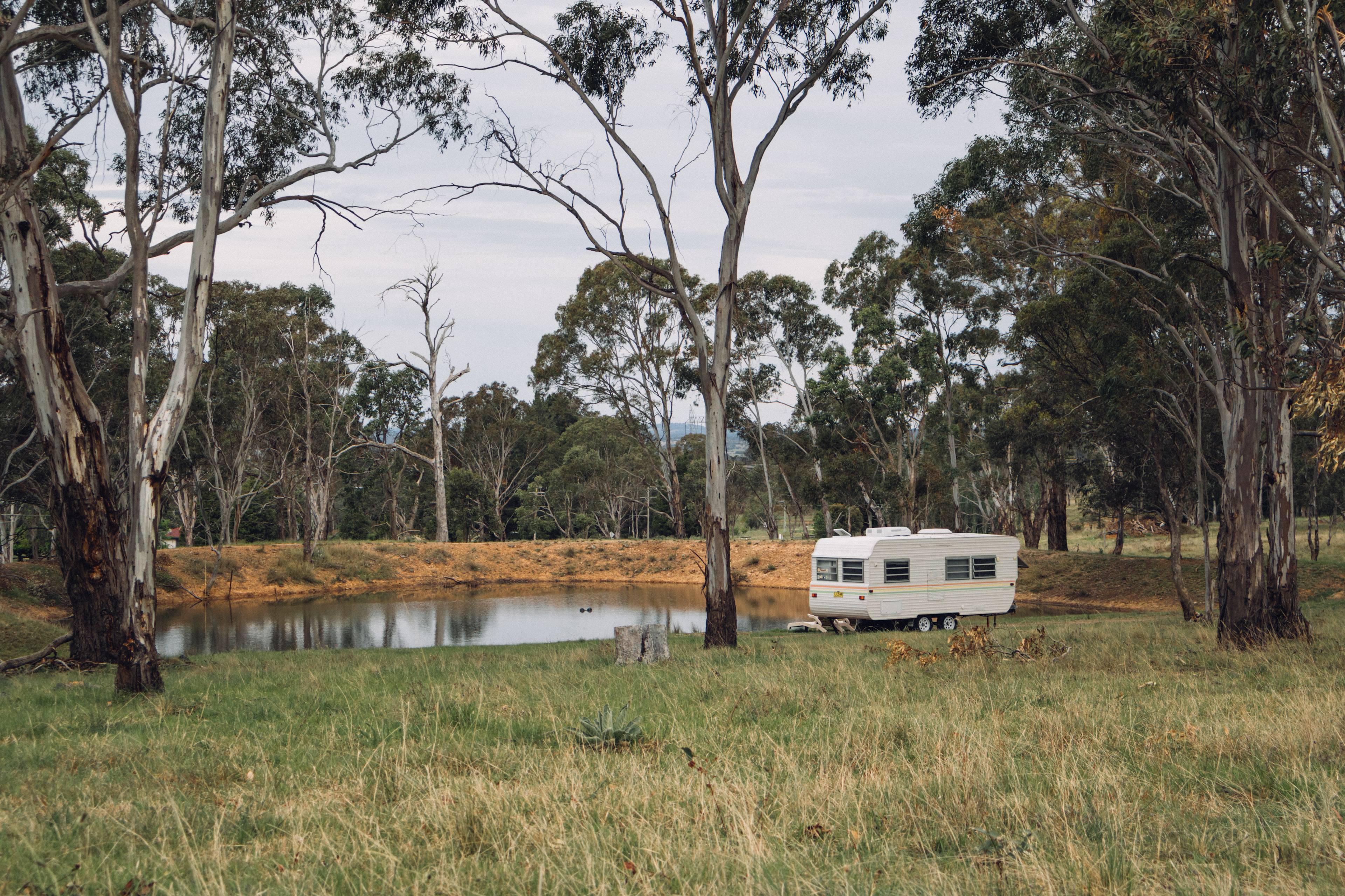 Our spot for the night at the front dam 