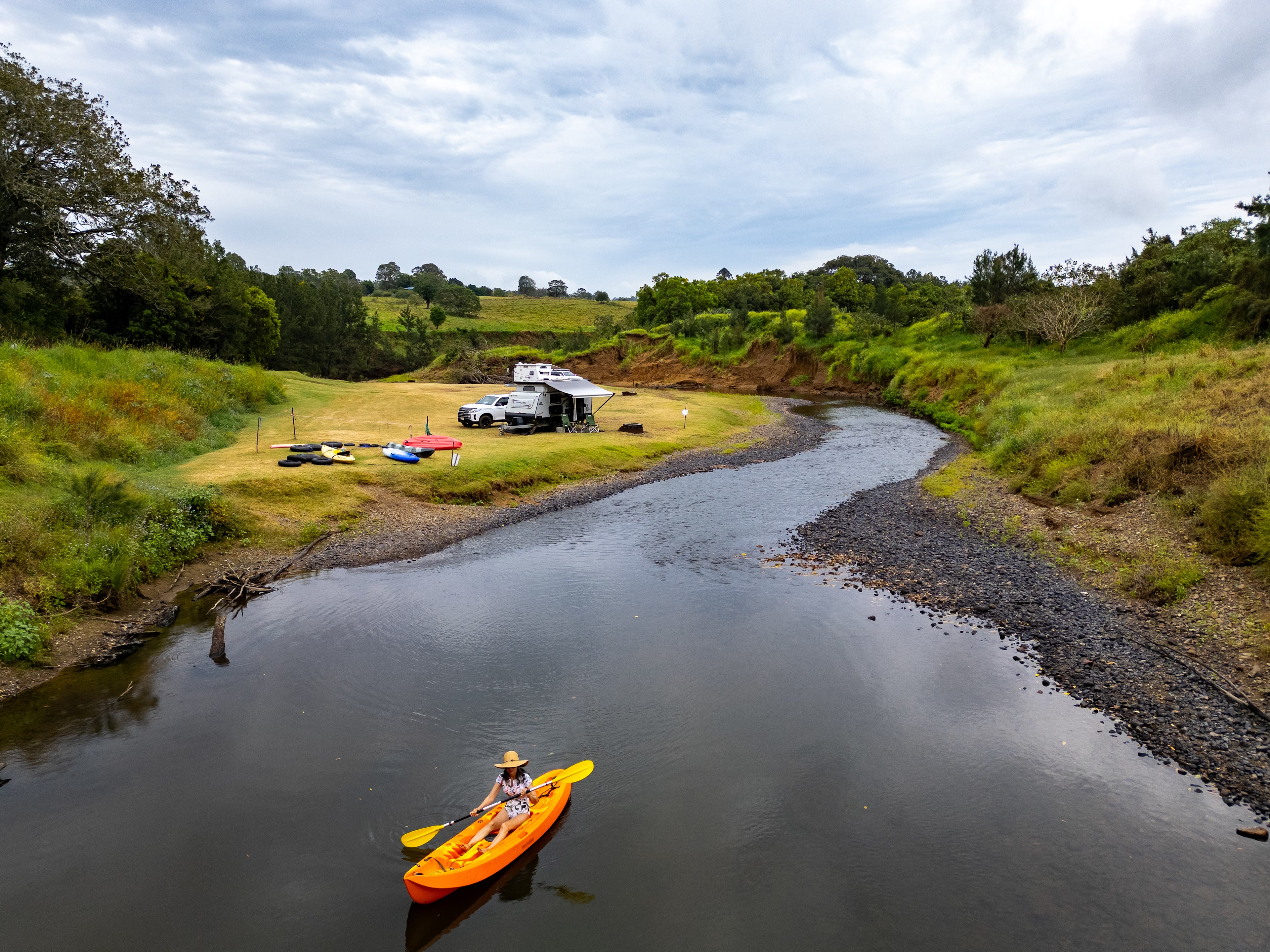 A peaceful paddle up the Mary looking at nature and just chillin 