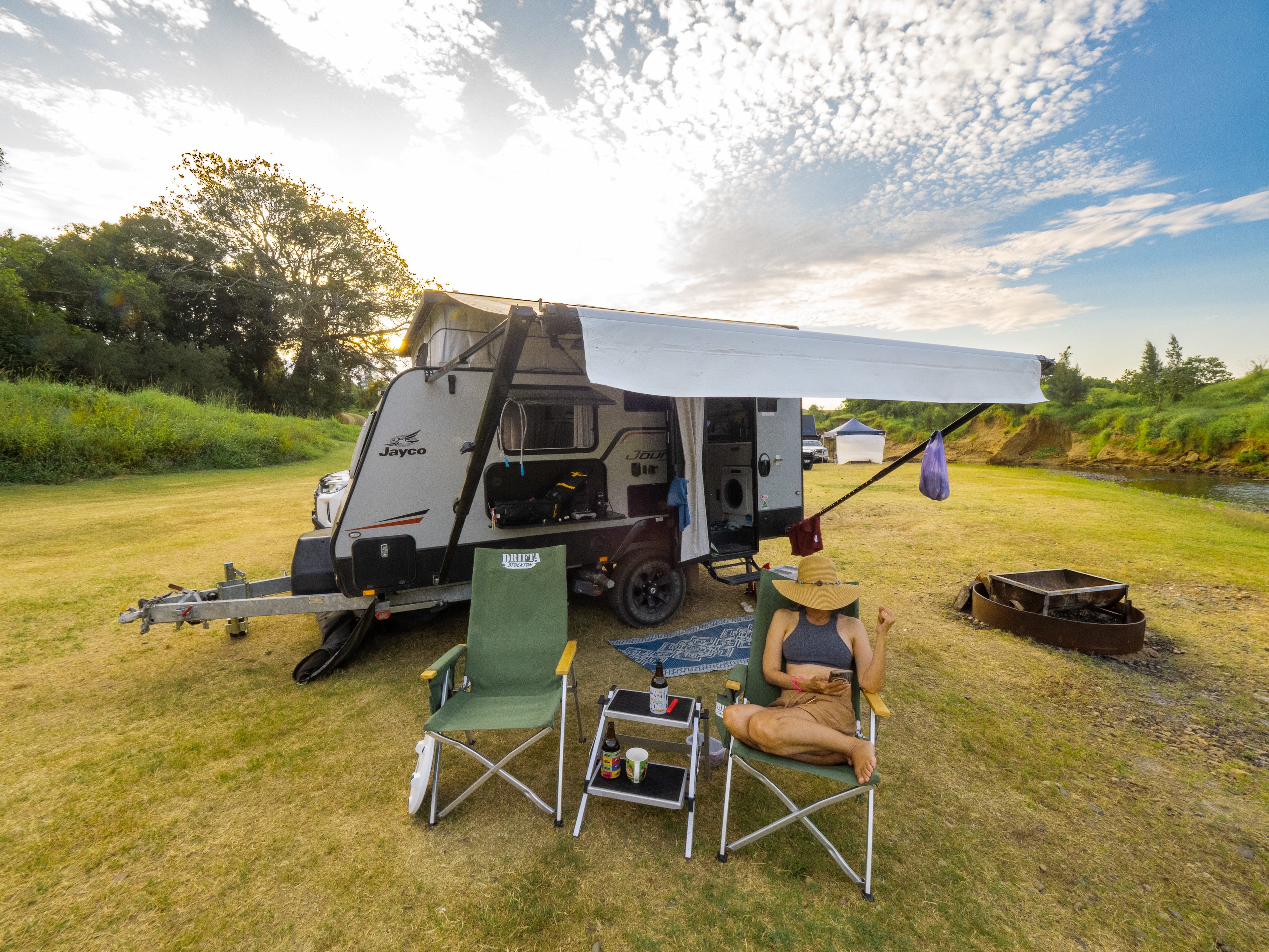 Just simply sitting around, such a great way to decompress