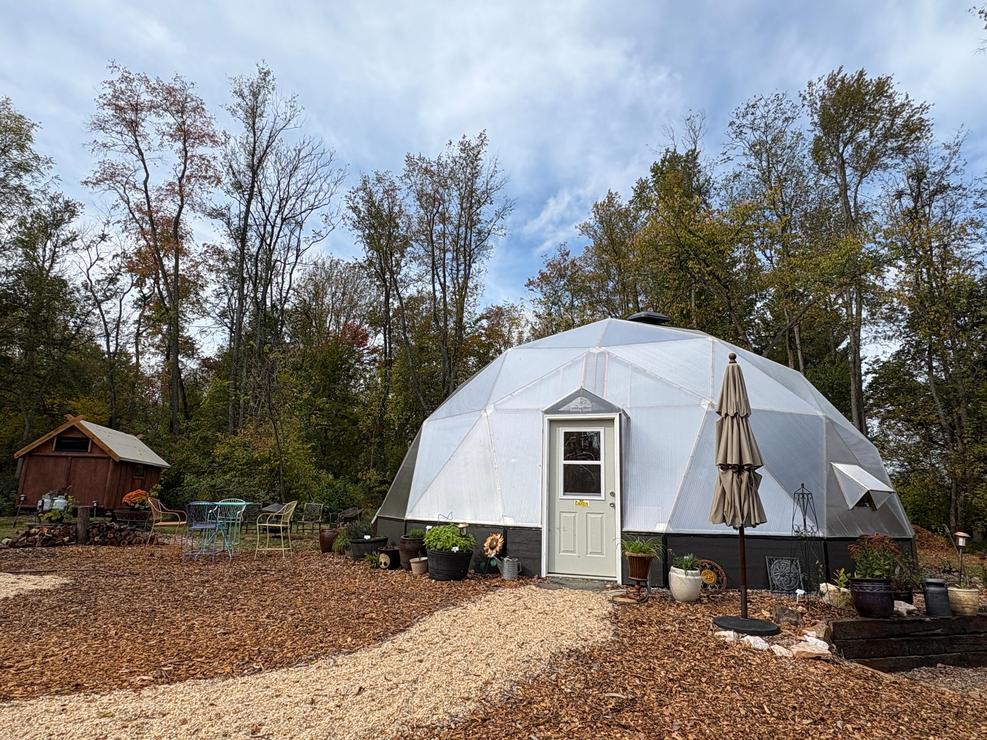 Geodesic Dome Plant Therapy