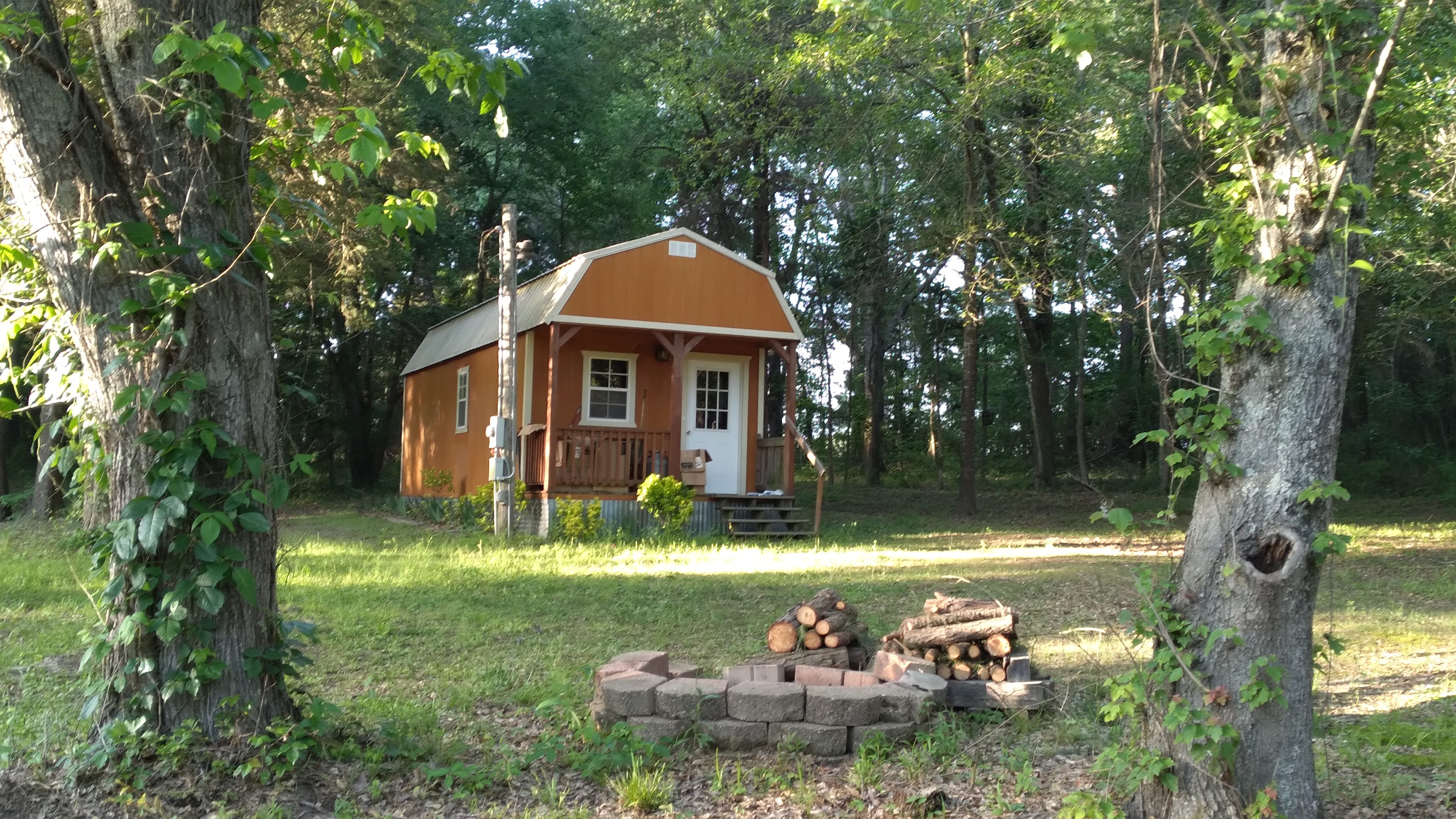 Peaceful Forrest Cabin With Pond