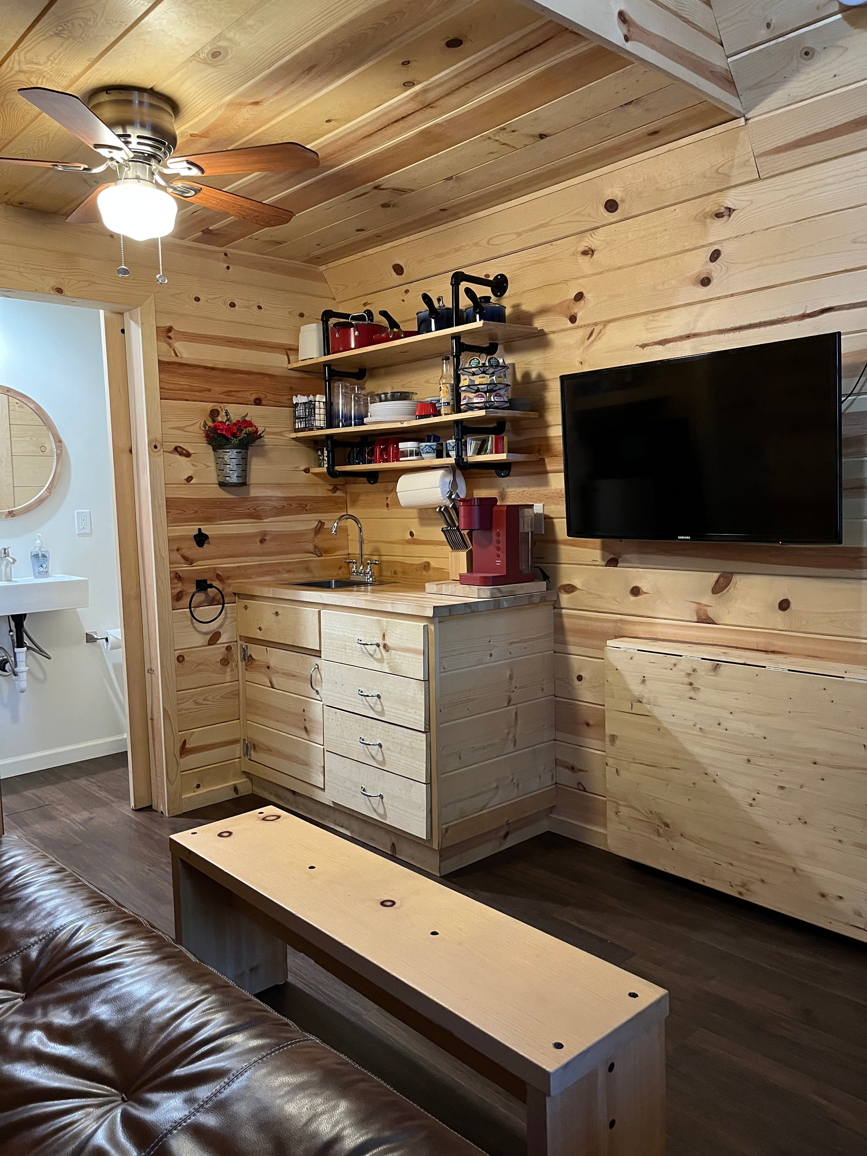 Tiny Cabin In The Sierras