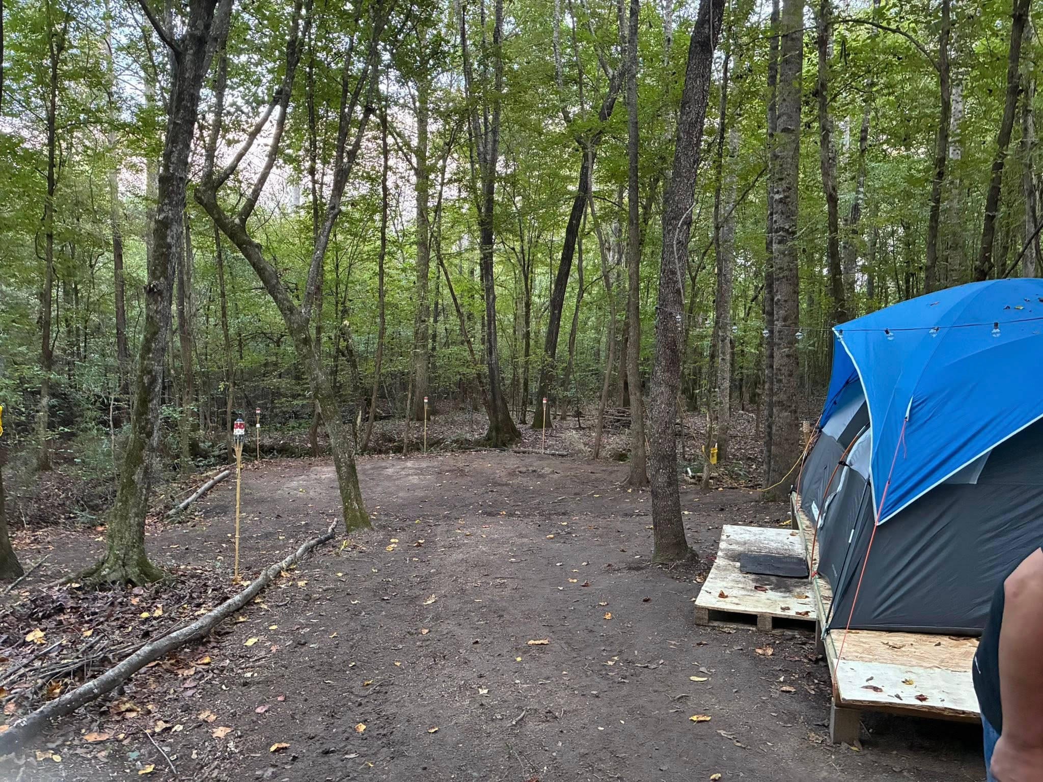 Cleaned site at the end of the day