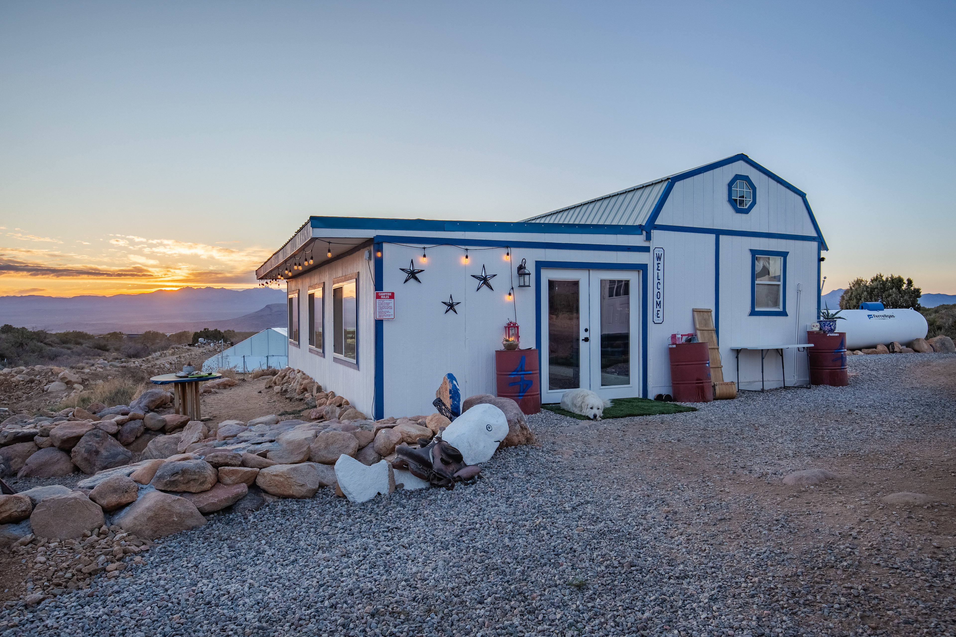 Shared kitchen/dining area