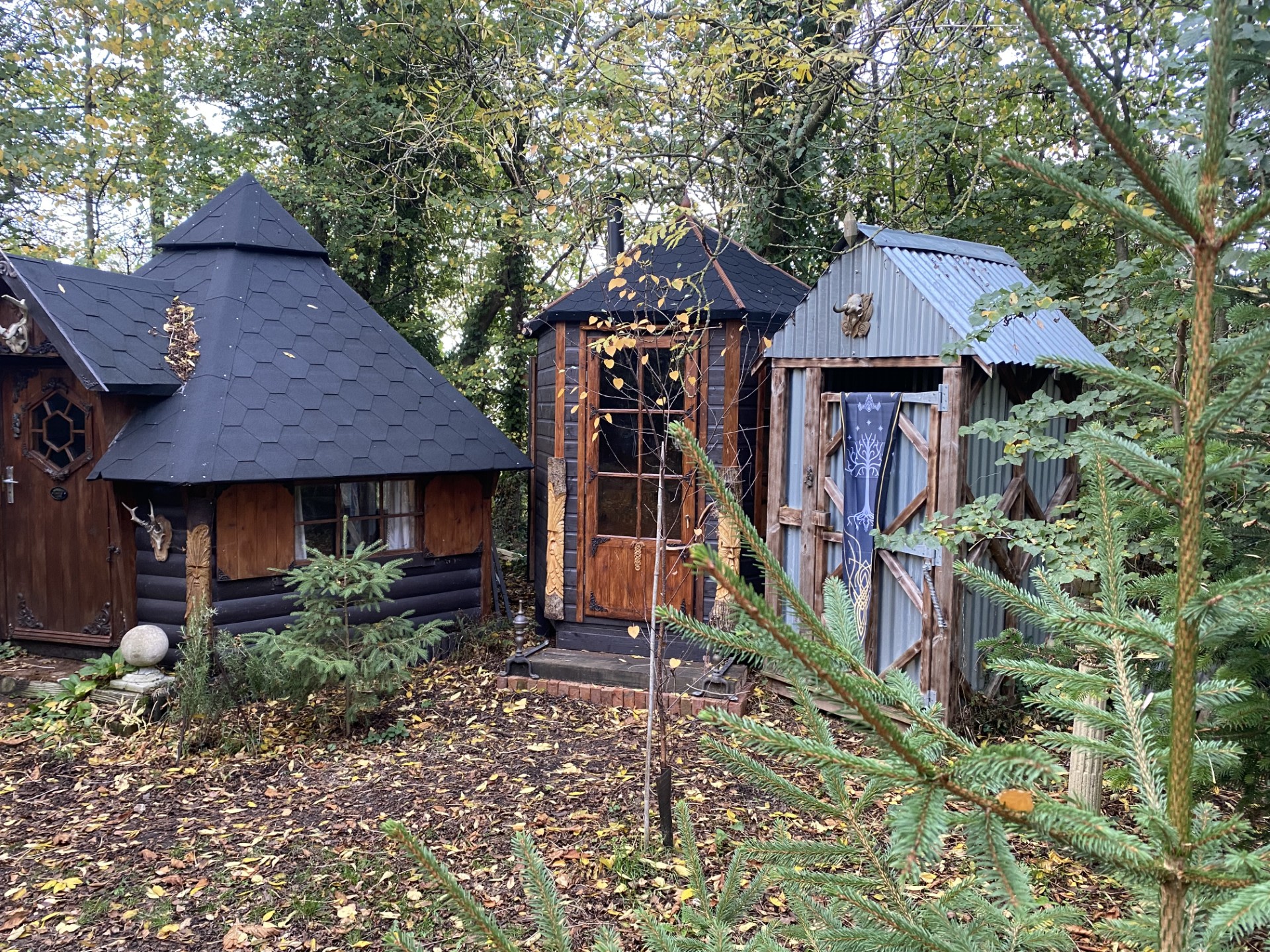 The Hobbit House and Secret Garden