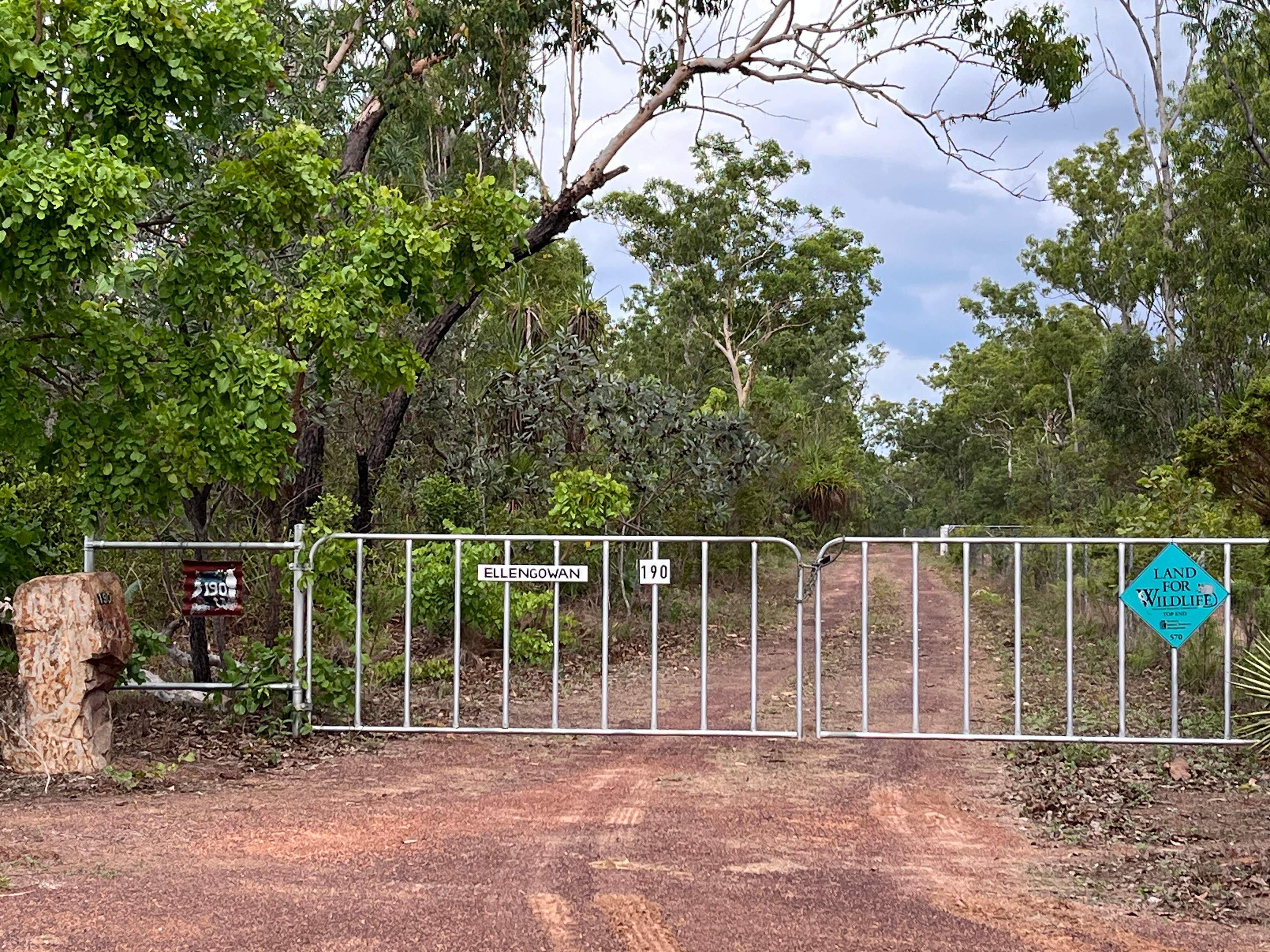 Front gates. Open during business hours.