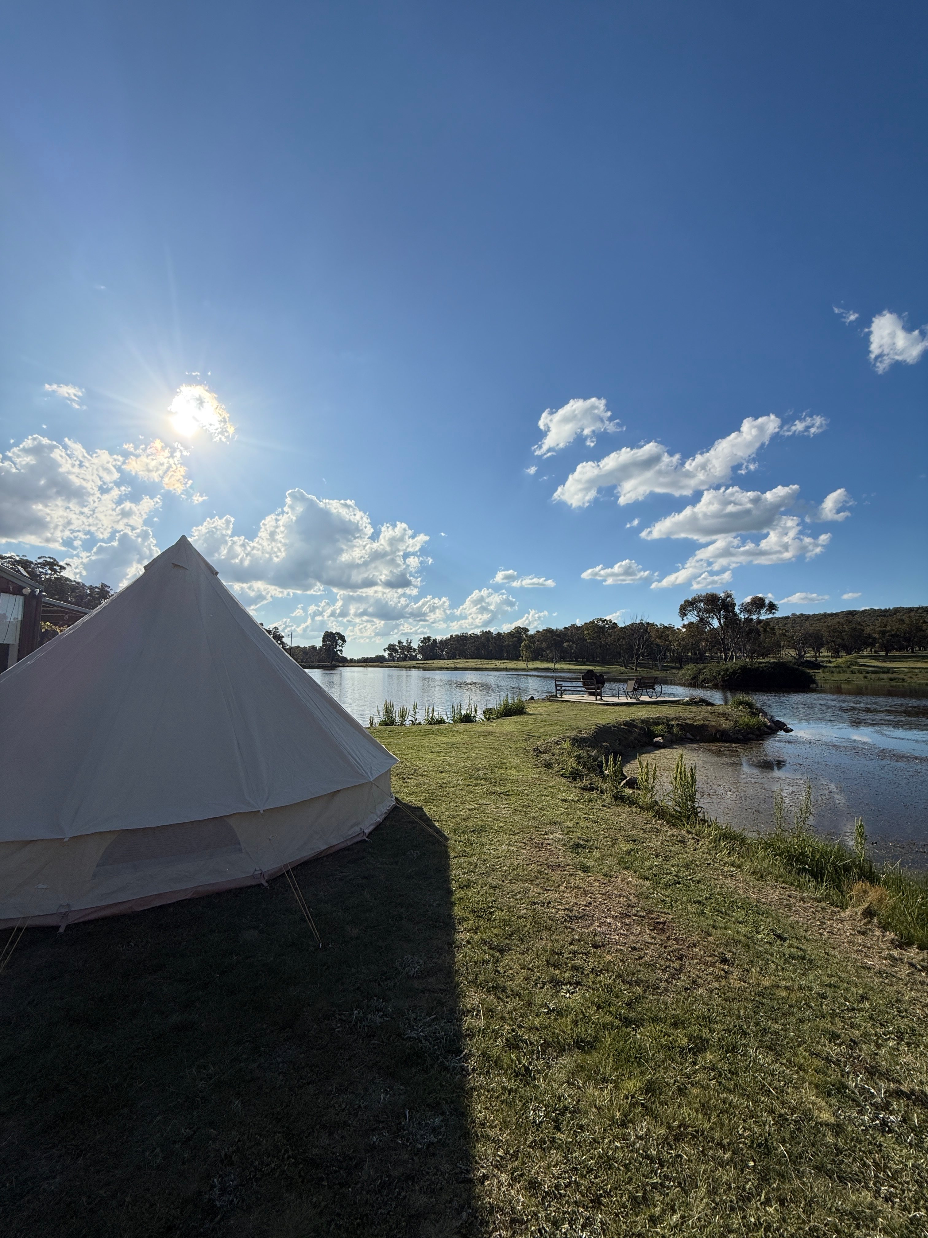 Glamping | hot tub + fire pit