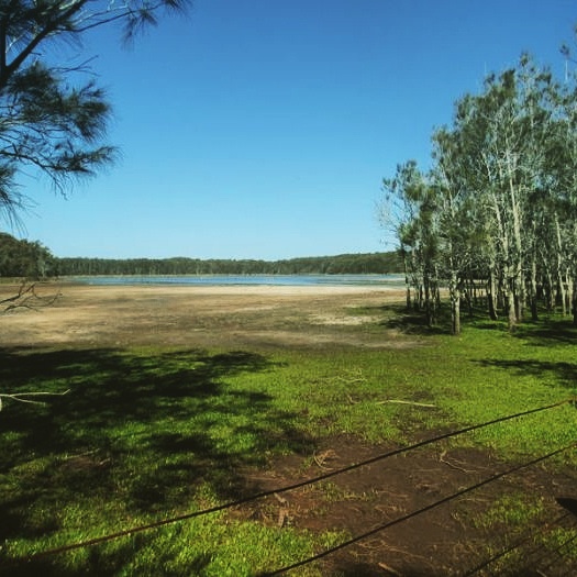 You can walk through our property to the lake.