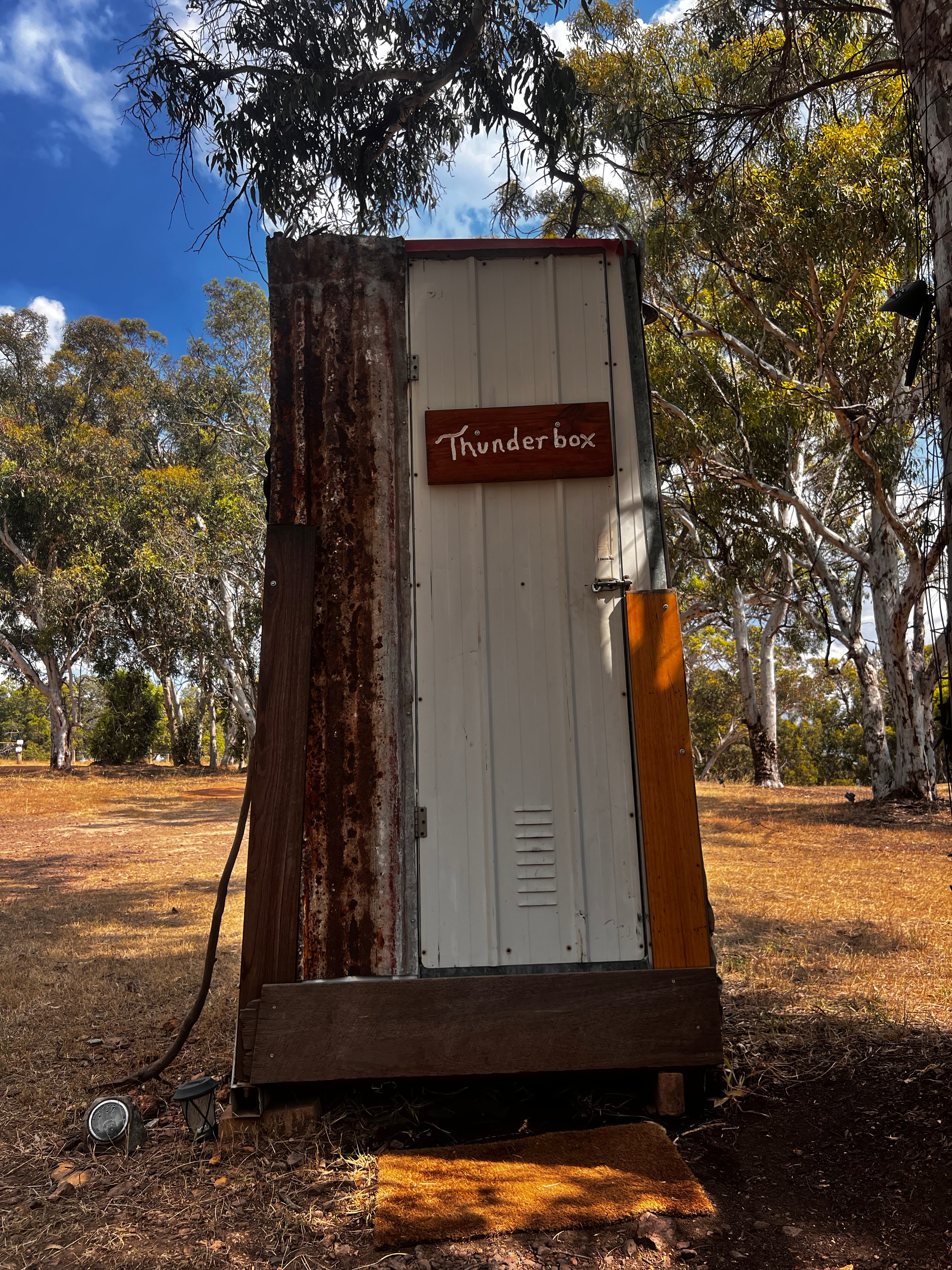 Toilet basic but clean 