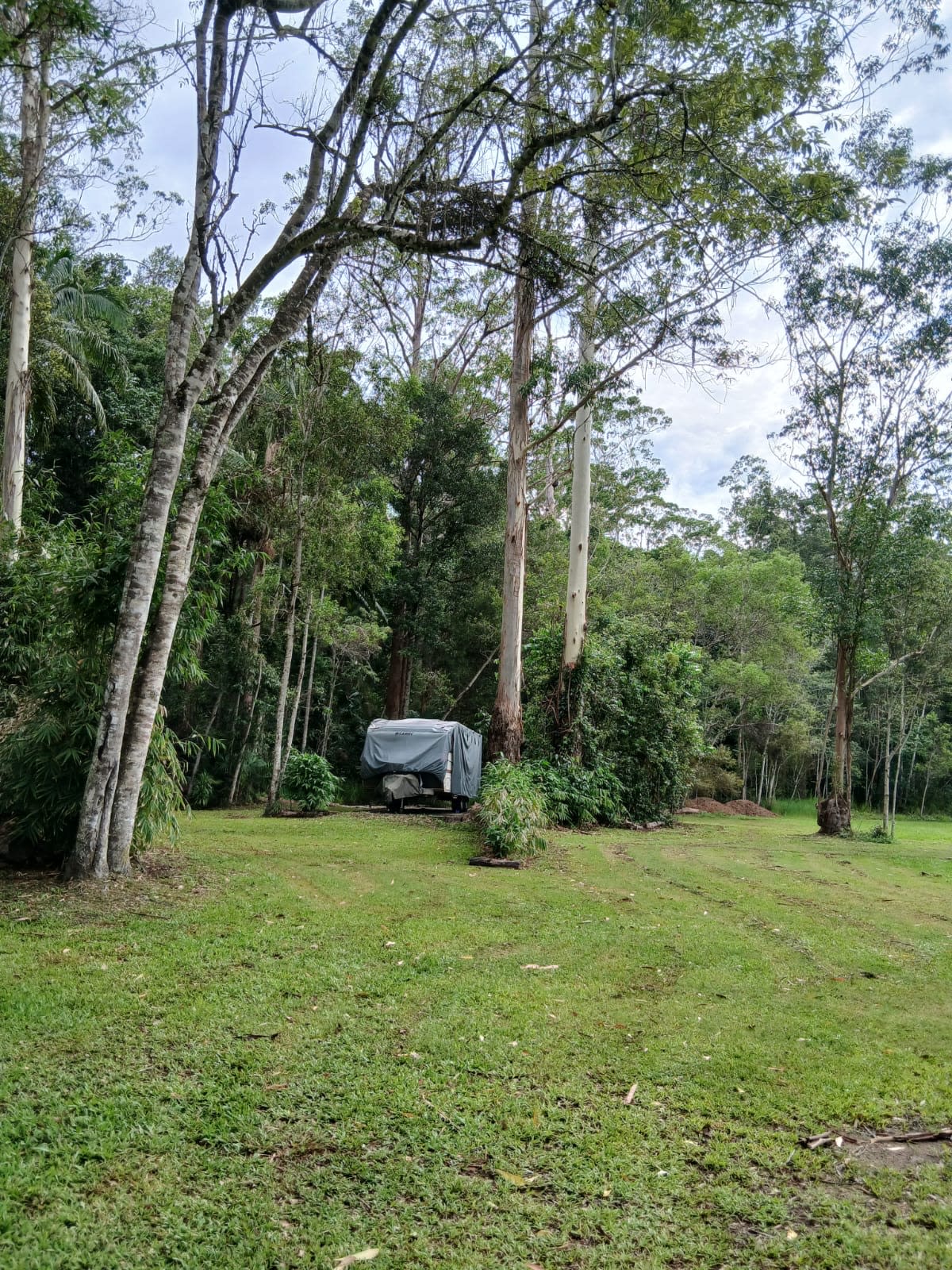 Site1. Powered with rain water tank.