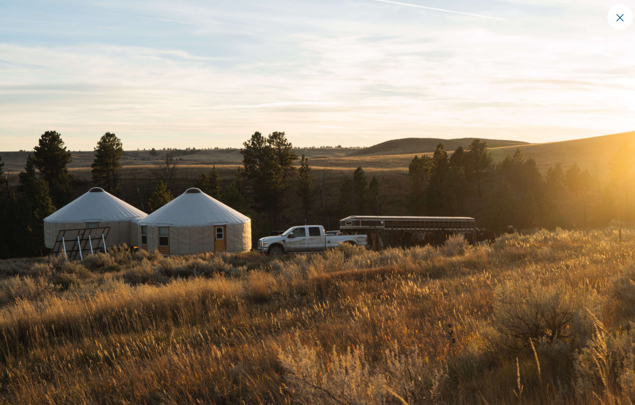 American Prairie Founders Hut