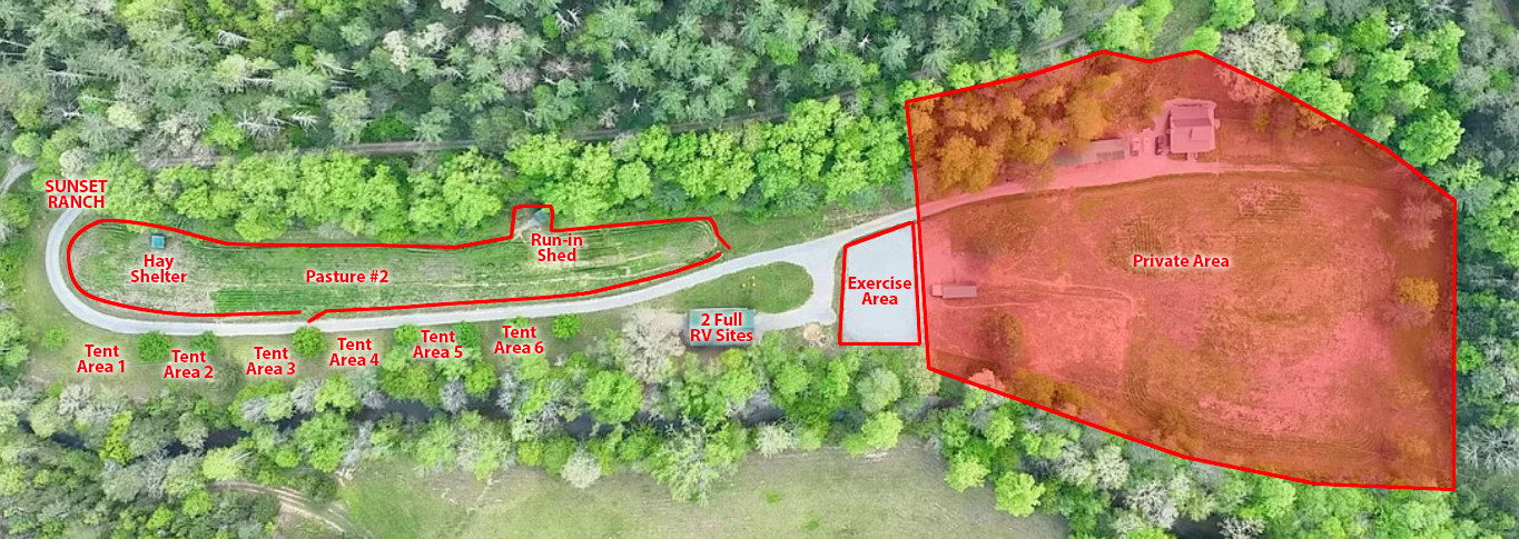 Sunset Ranch Map