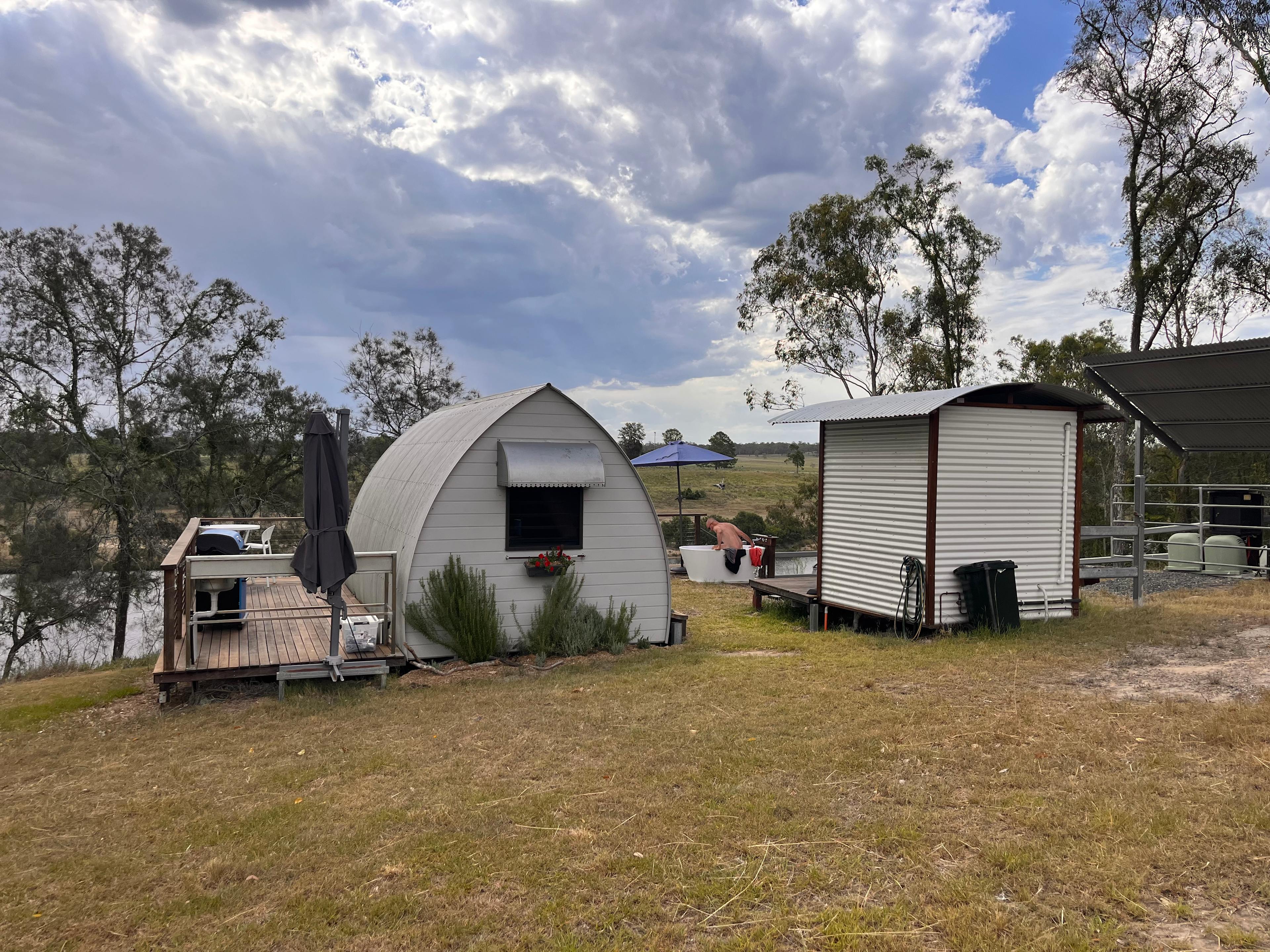 Clarence Riverview Lodge Glamping