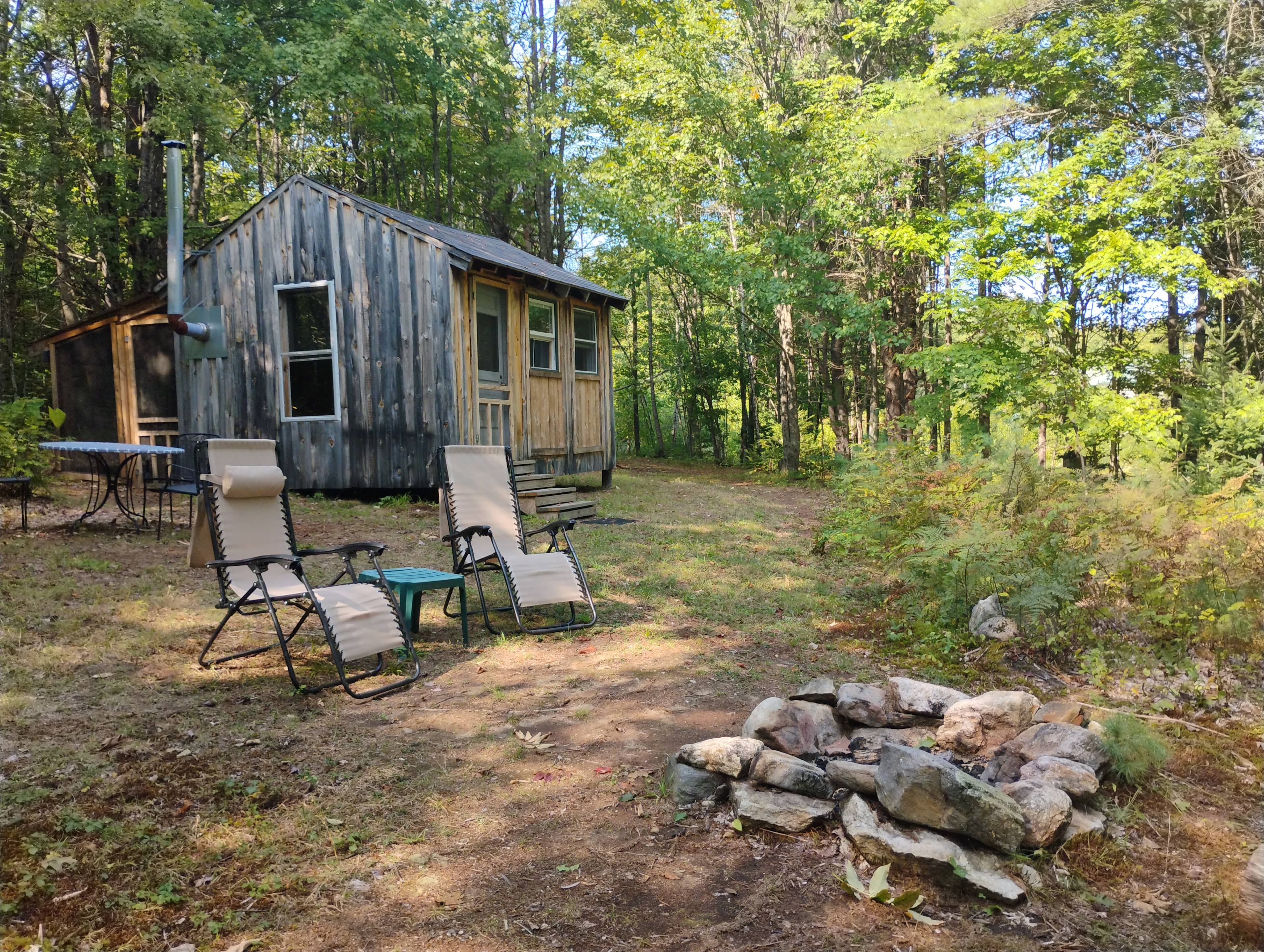 Guests have remarked they feel immediately relaxed upon entering Brigid Spring's off-grid glampsite. Perfect for forest bathing and star gazing. 