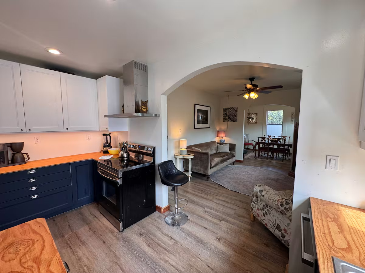 Cozy Creek in downtown Point Arena