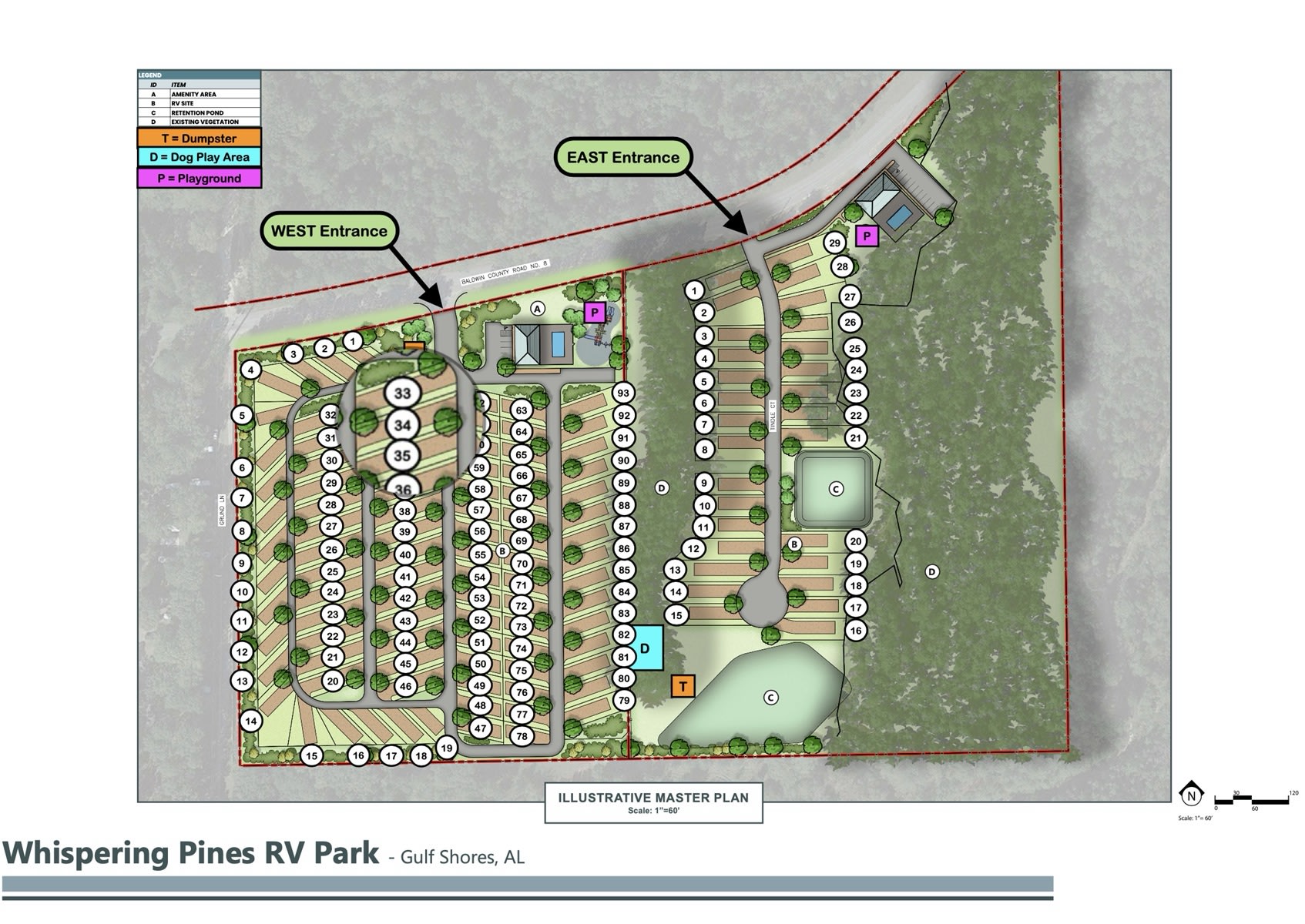 Whispering Pines RV Resort ALABAMA
