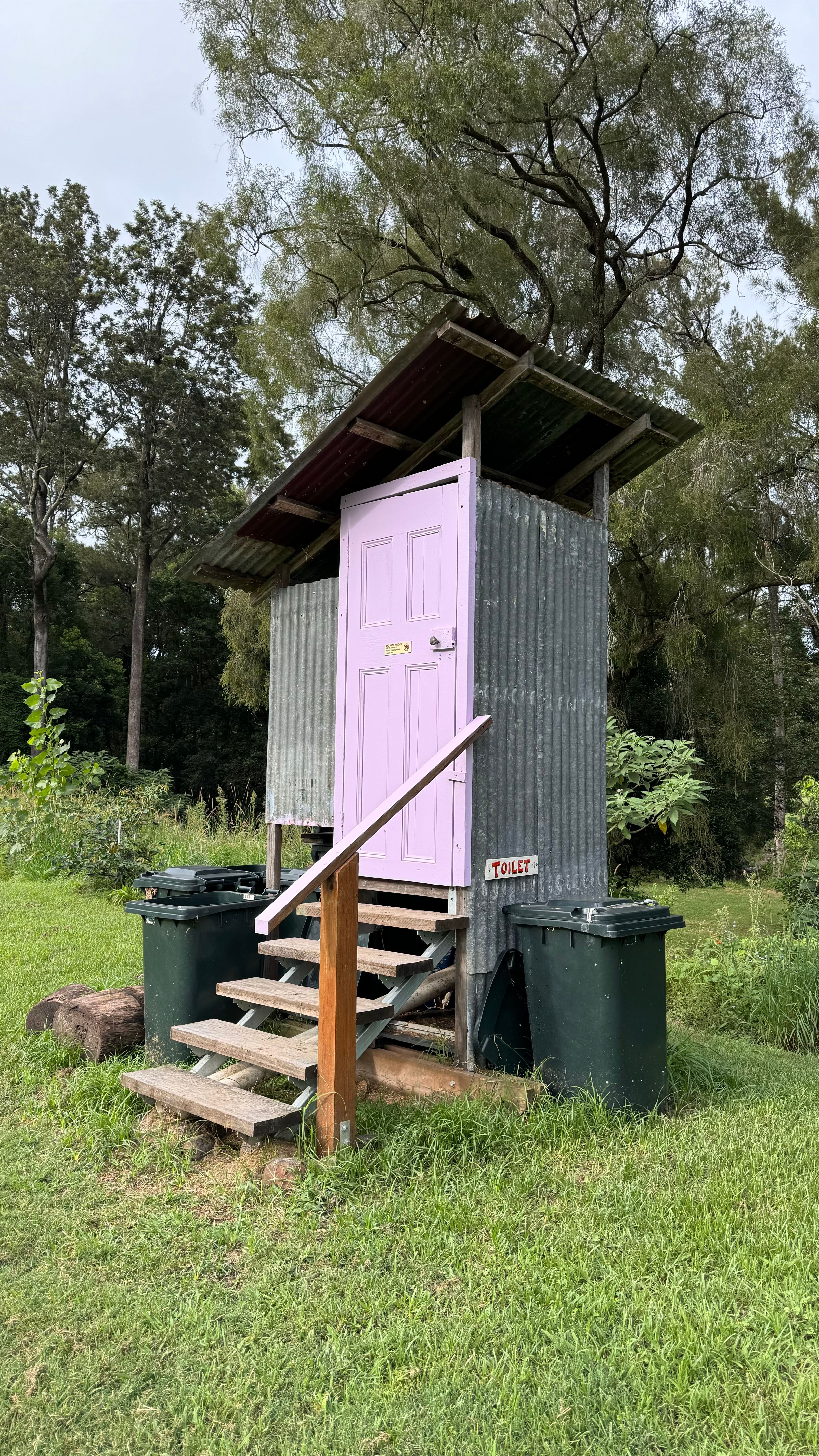 Facilities: 2 Composting drop toilets available