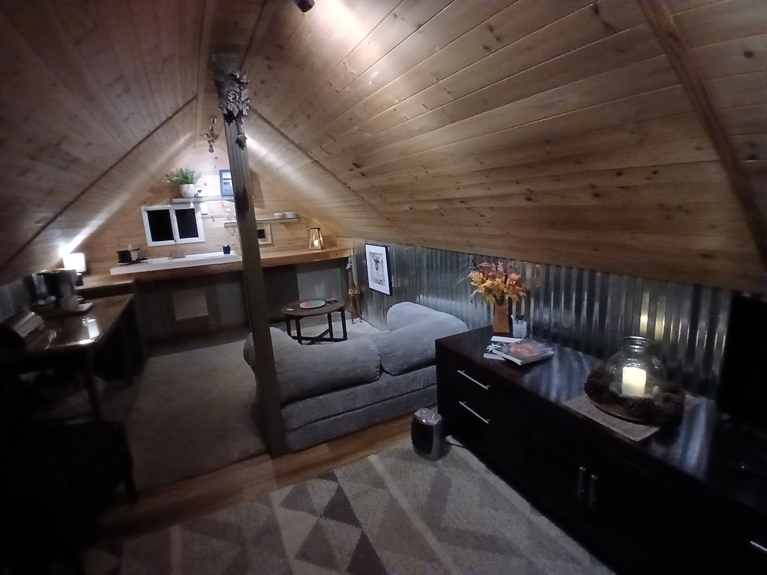 The kitchen area has all the cups, plates and kitchen utensils. Espresso / Coffee machine. FUBO Tv. Internet (5G). SONOS audio. Electric heat and AC (seasonal).