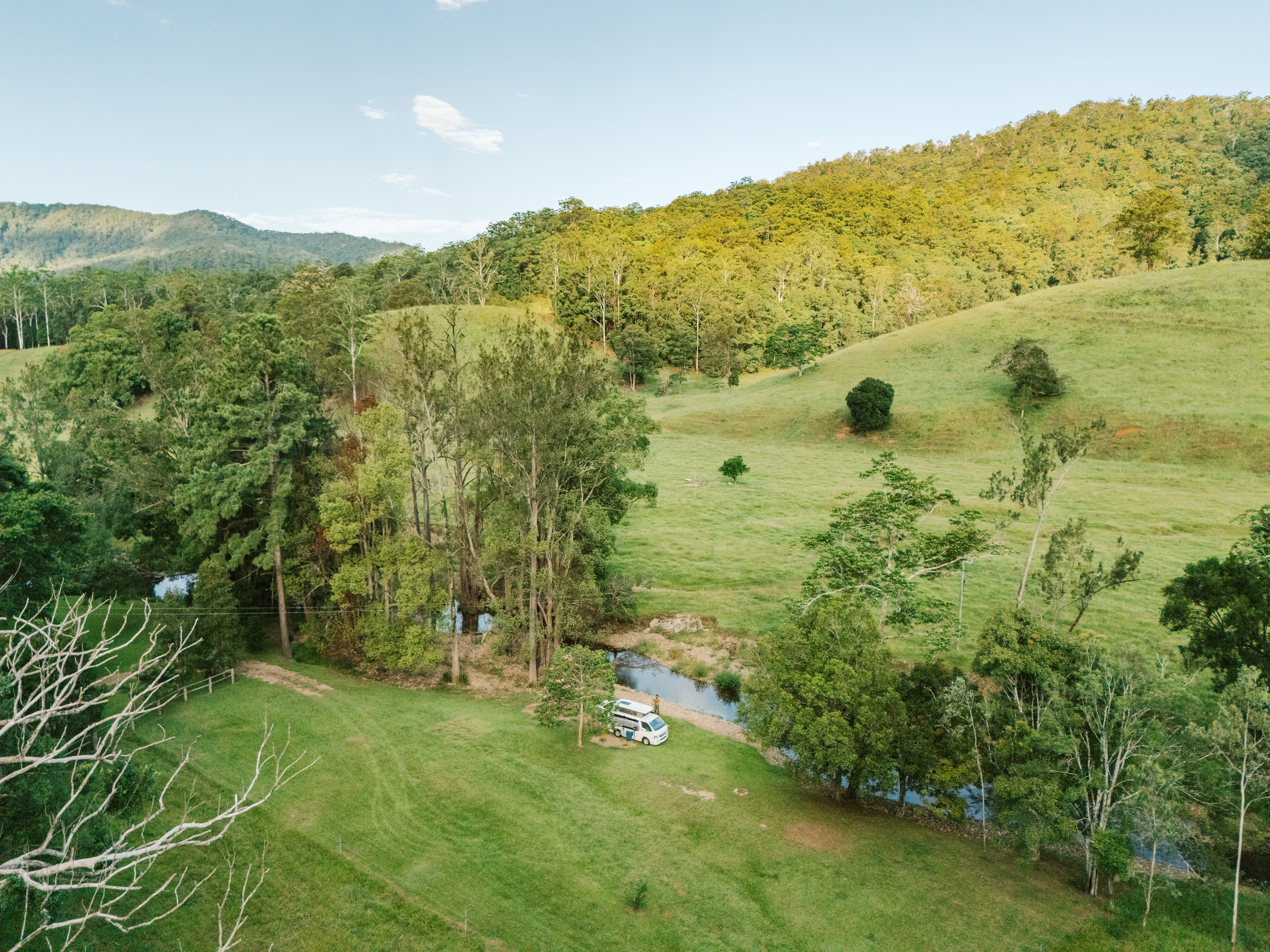 A Campsite on Crystal Creek